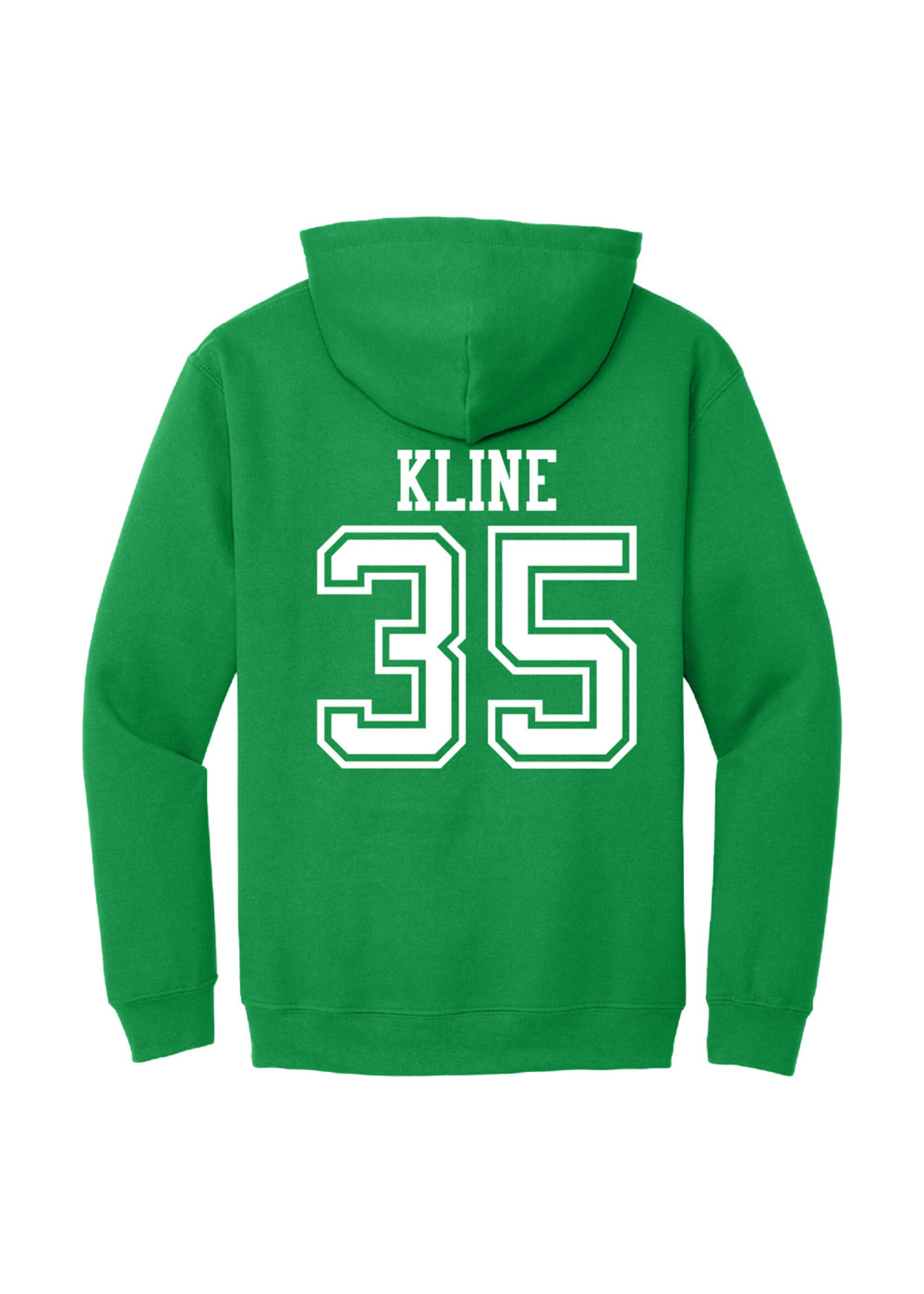 AHUNDYP #35 Samuel Kline North Dakota Fighting Hawks Football Sport Adult Hood