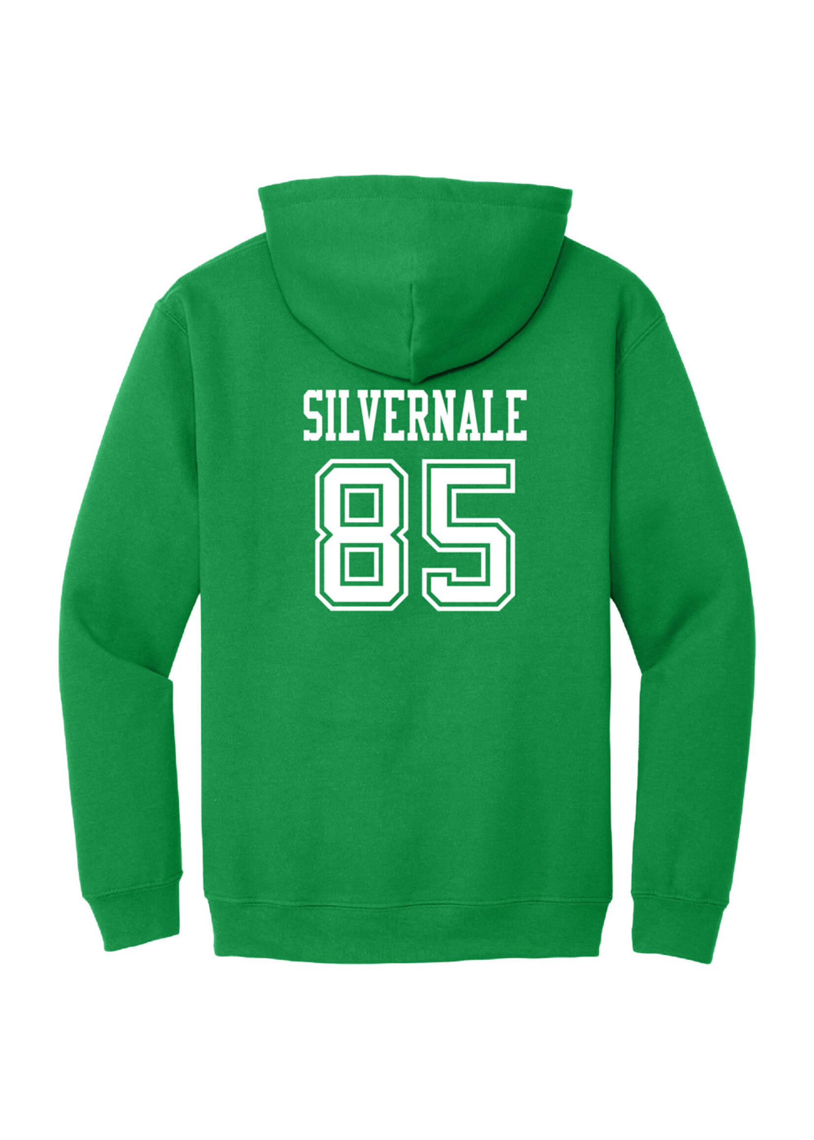 AHUNDYP Luke Silvernale #85 North Dakota Fighting Hawks Football Sport Youth Hood
