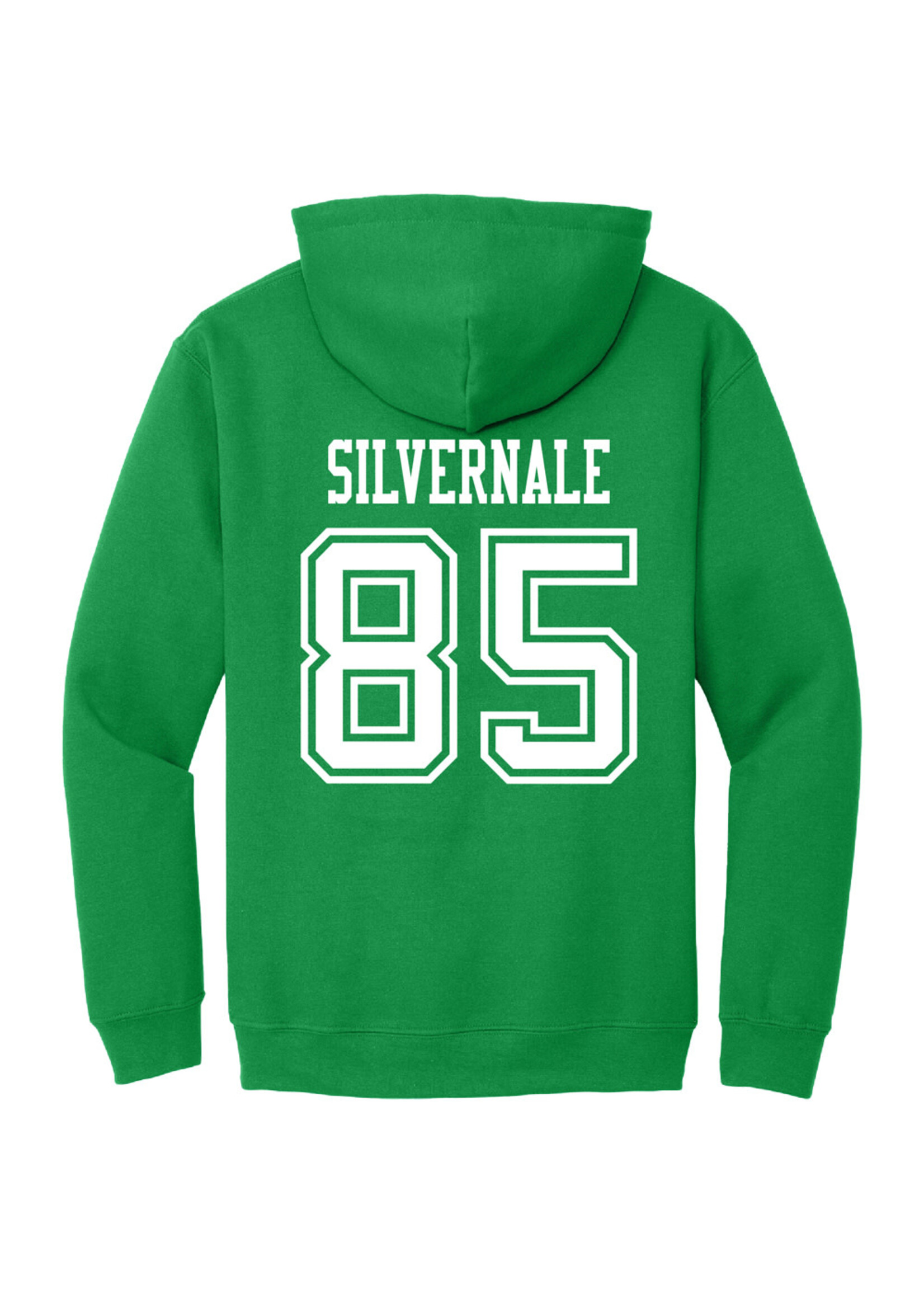 AHUNDYP Luke Silvernale #85 North Dakota Football Sport Adult Hood