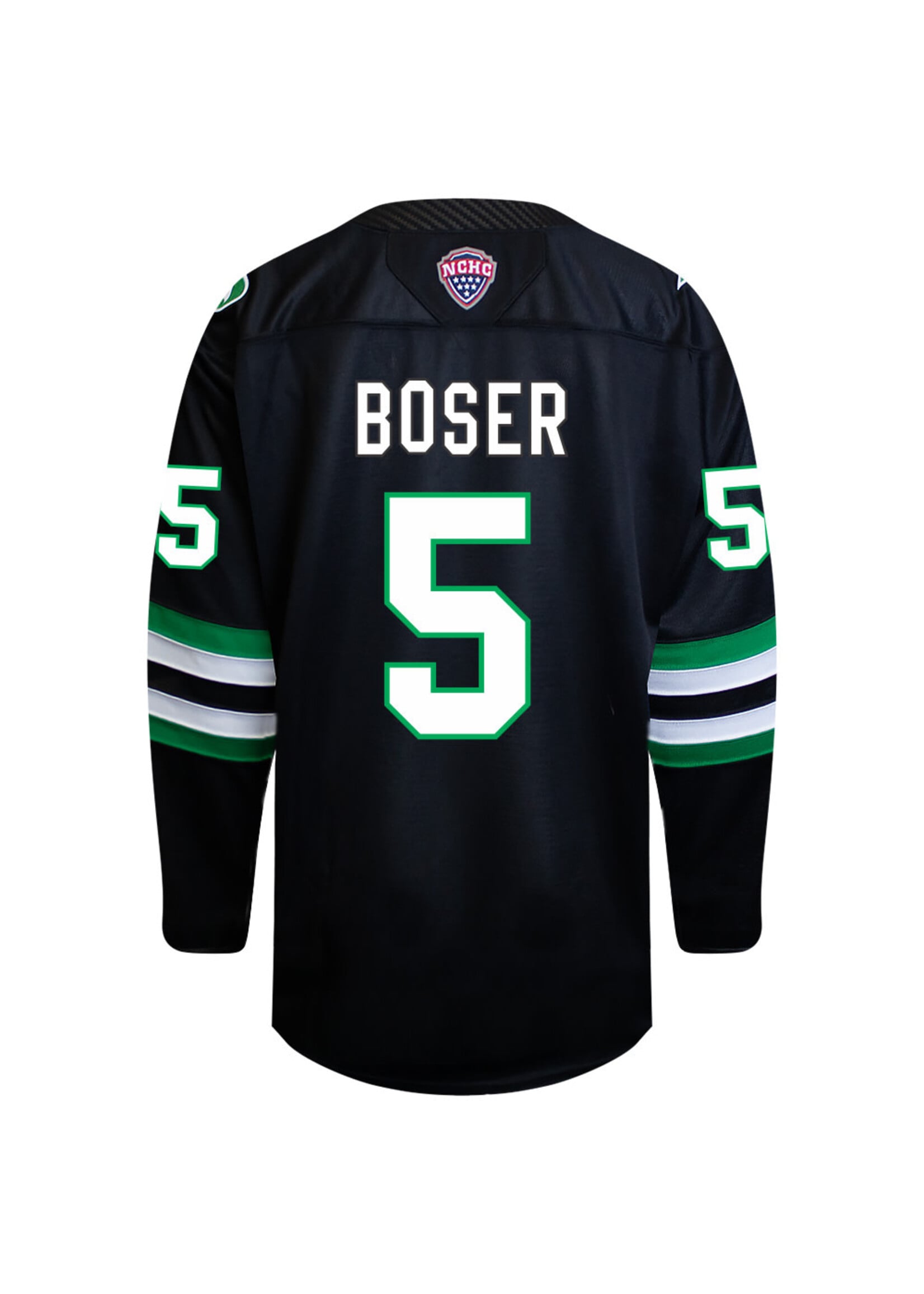 CCM Hockey #5 Brasen Boser CCM Authentic Game Jersey
