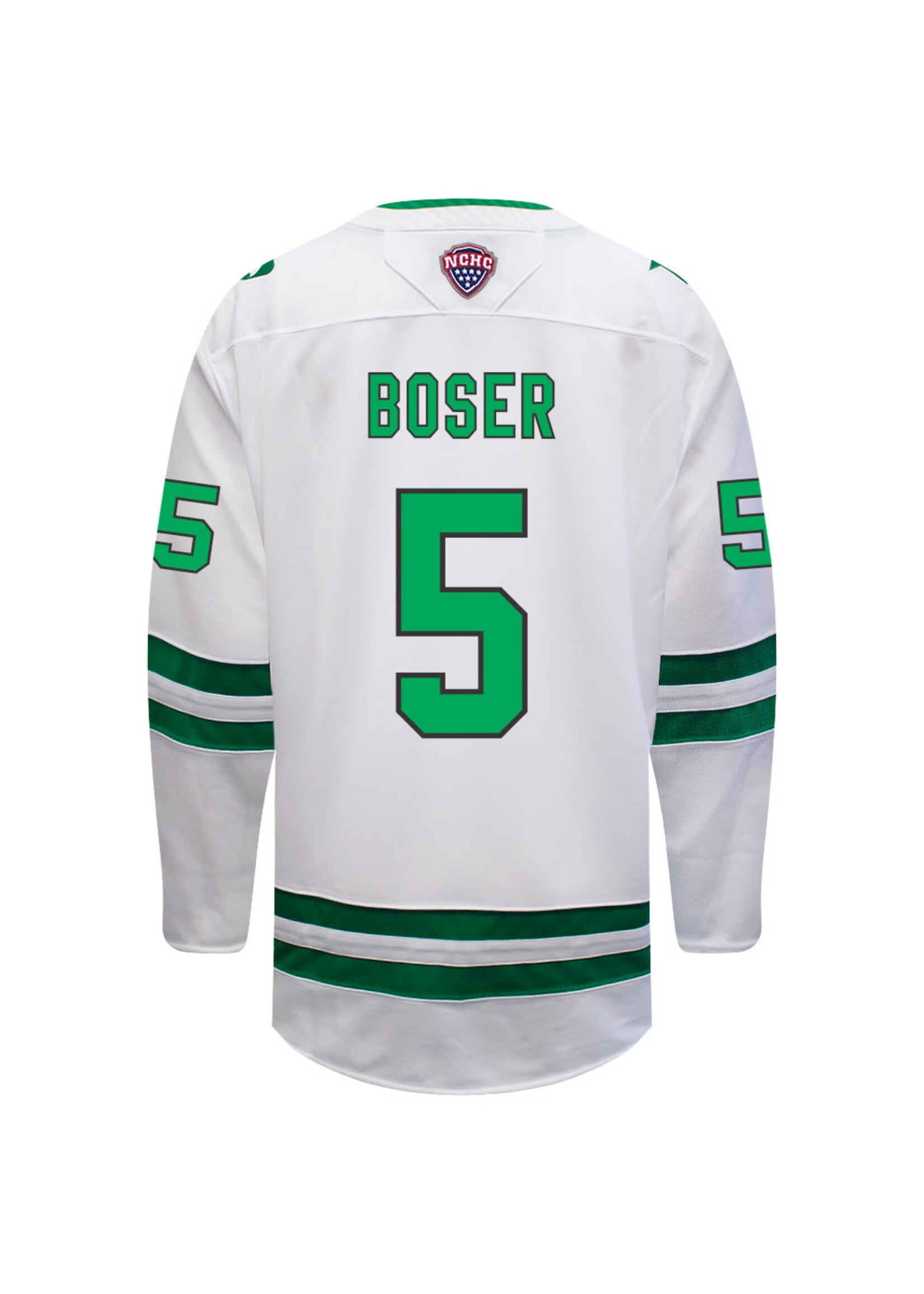 CCM Hockey #5 Brasen Boser CCM Authentic Game Jersey
