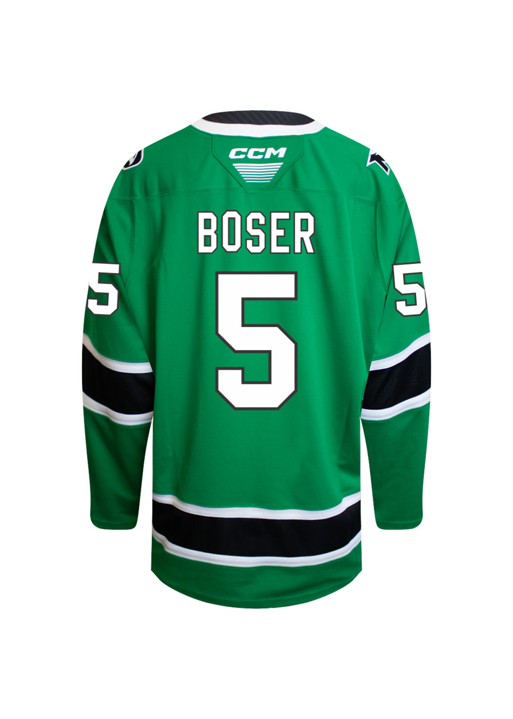 CCM Hockey #5 Brasen Boser CCM Hockey Youth Jersey