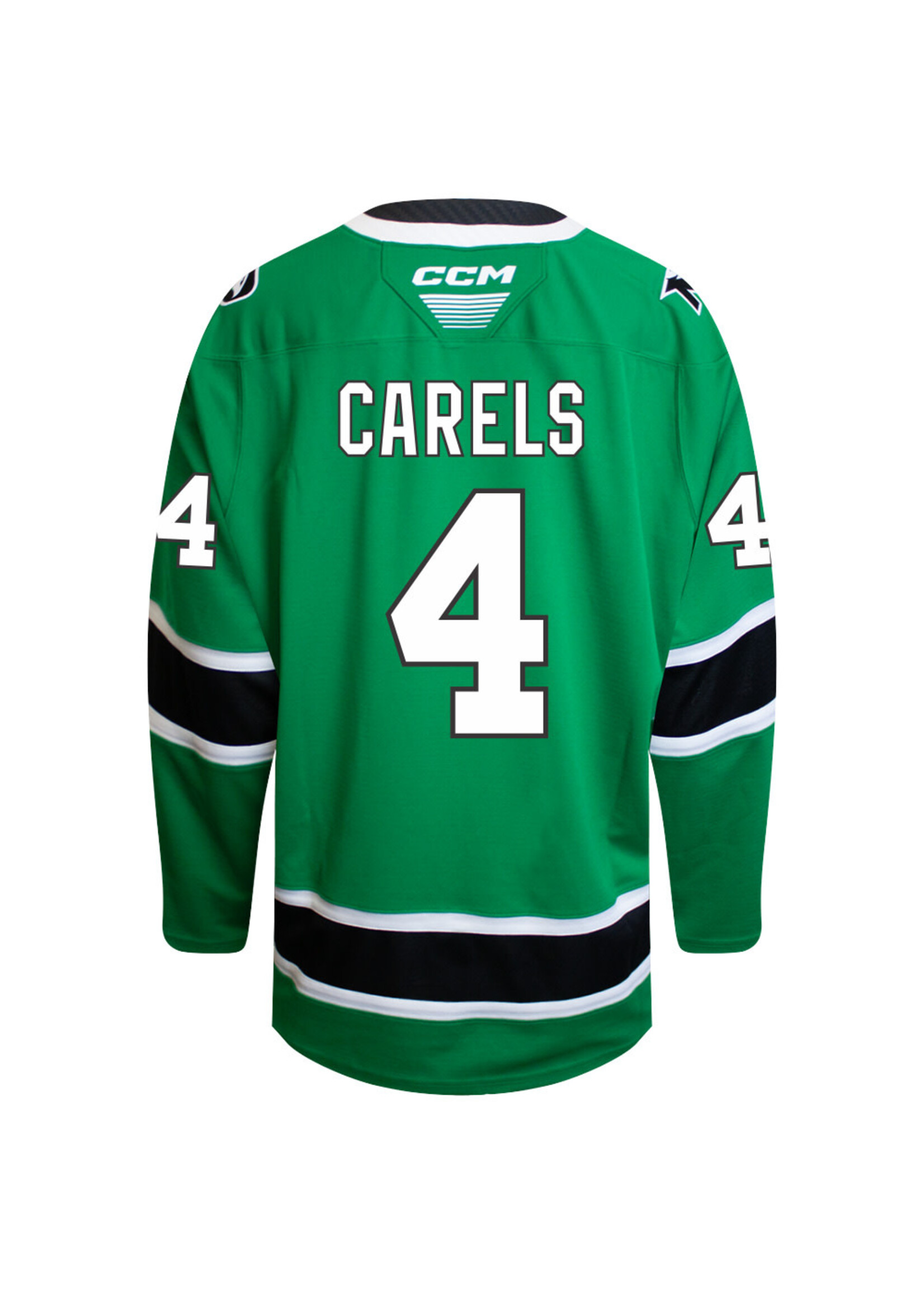 CCM Hockey #4 Carson Carels CCM Hockey Replica Jersey
