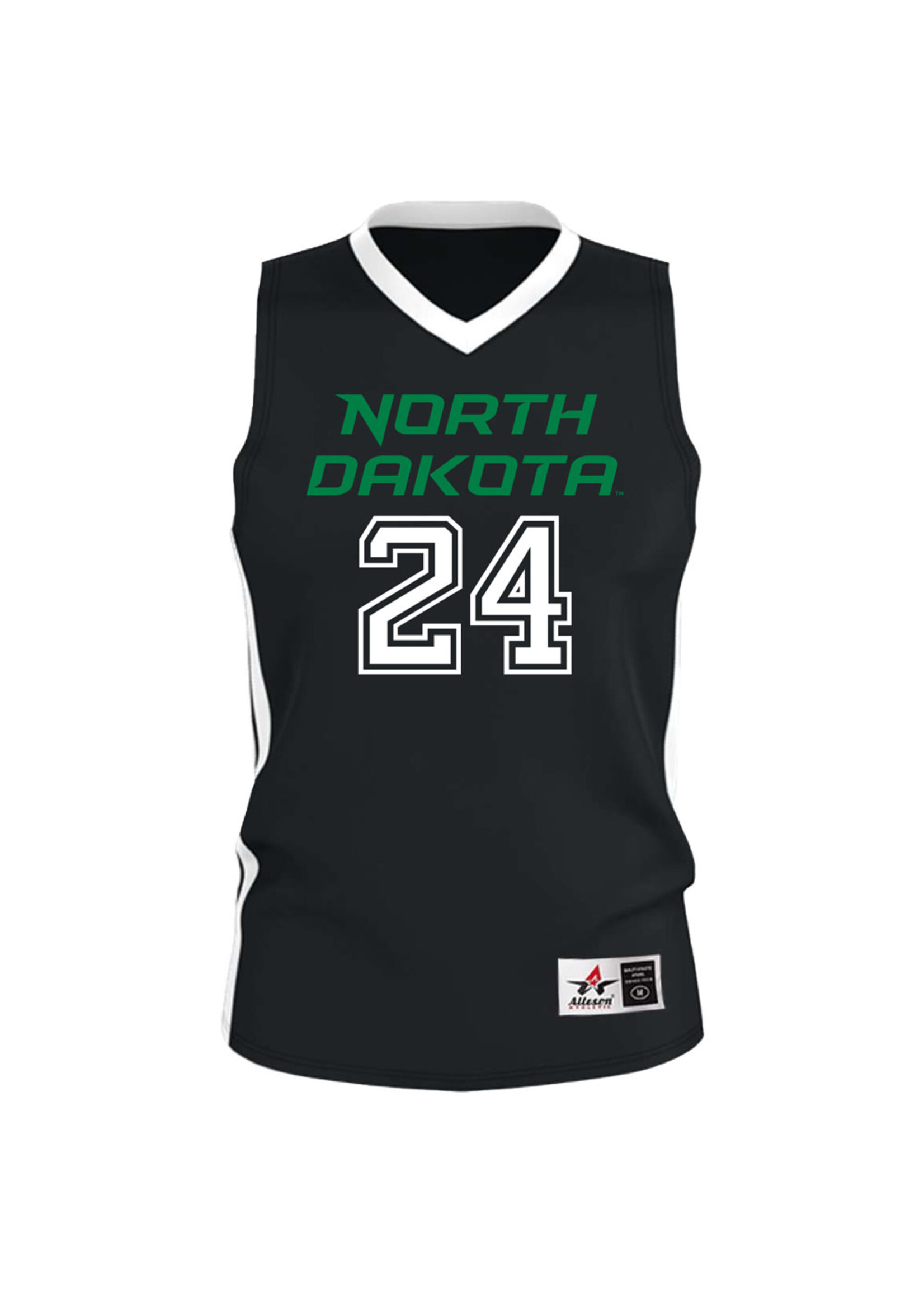 #24 Walker Demers Fan North Dakota Basketball Jersey Adult