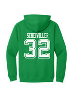 AHUNDYP #32 Alex Scheiwiller North Dakota Hockey Sport Adult Hood