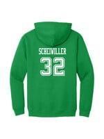 AHUNDYP #32 Alex Scheiwiller North Dakota Hockey Sport Youth Hood