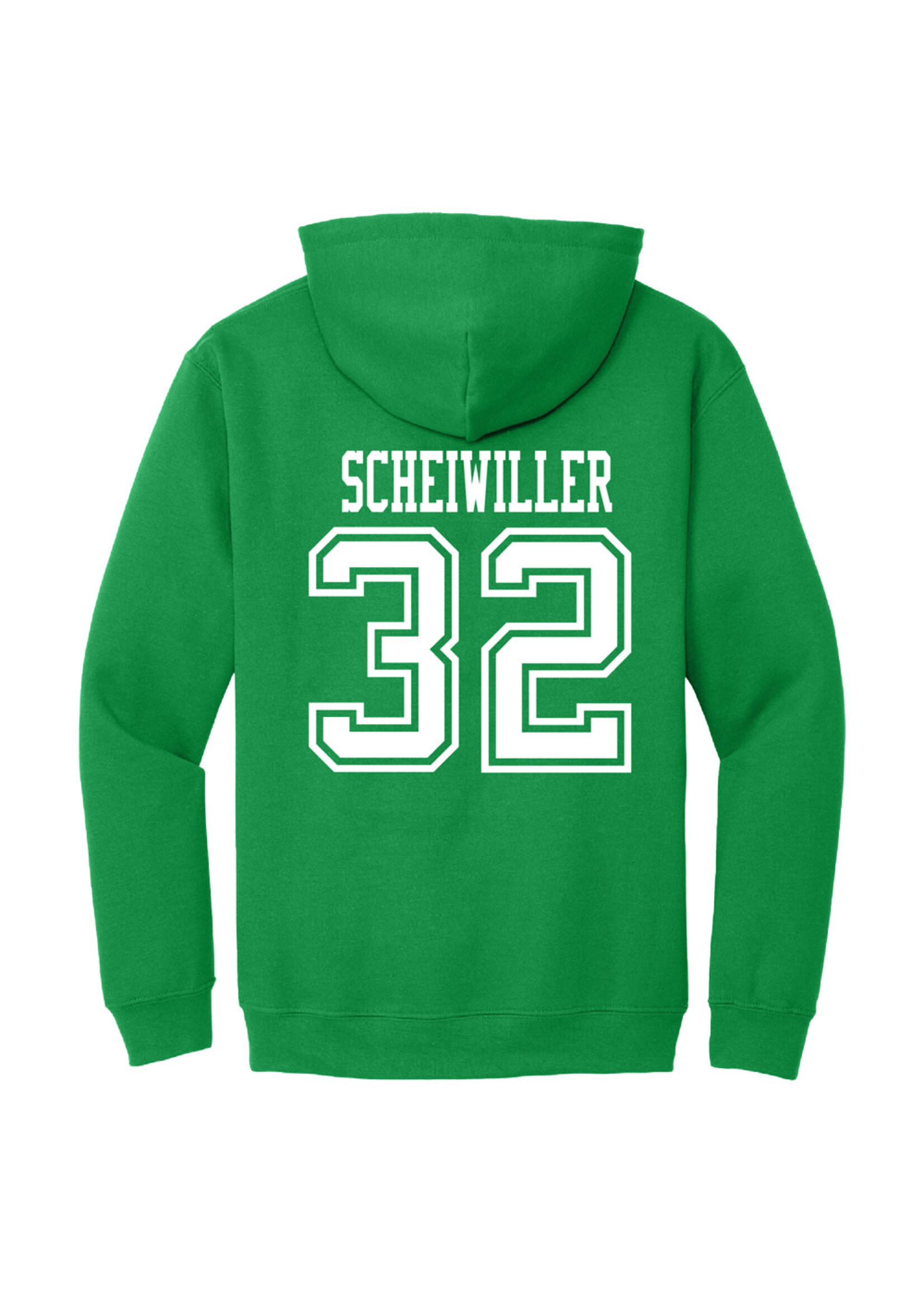 AHUNDYP #32 Alex Scheiwiller NODAK Shirzee Adult Hood