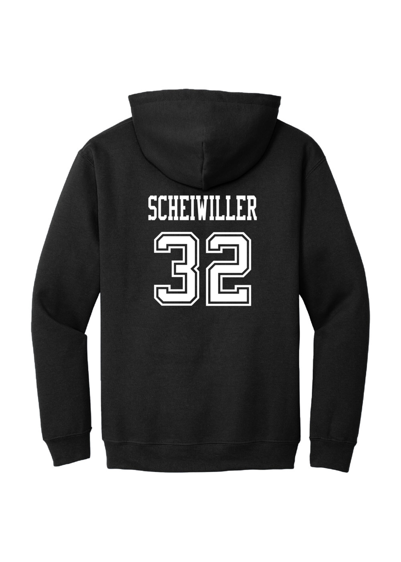 AHUNDYP #32 Alex Scheiwiller NODAK Shirzee Youth Hood