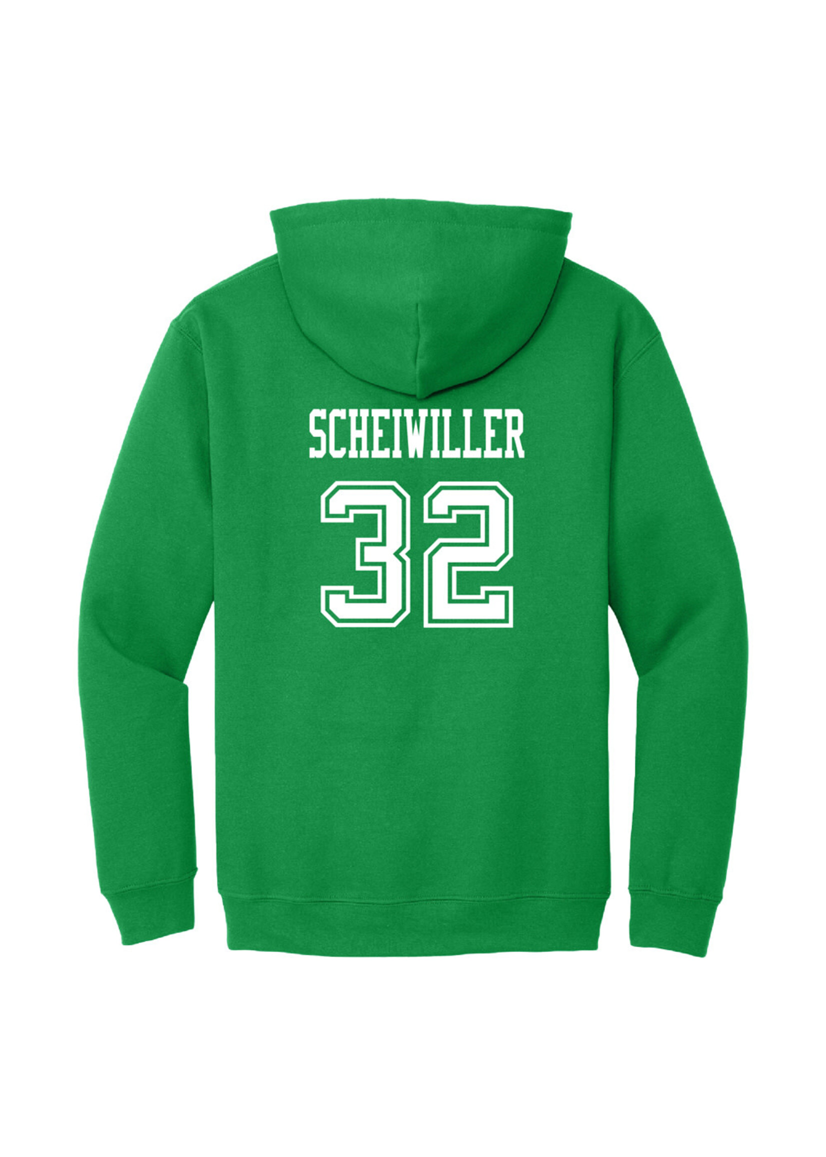 AHUNDYP #32 Alex Scheiwiller NODAK Shirzee Youth Hood