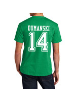 AHUNDYP #14 Bauer Dumanski North Dakota Hockey Sport Adult Tee