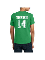 AHUNDYP #14 Bauer Dumanski North Dakota Hockey Sport Youth Tee