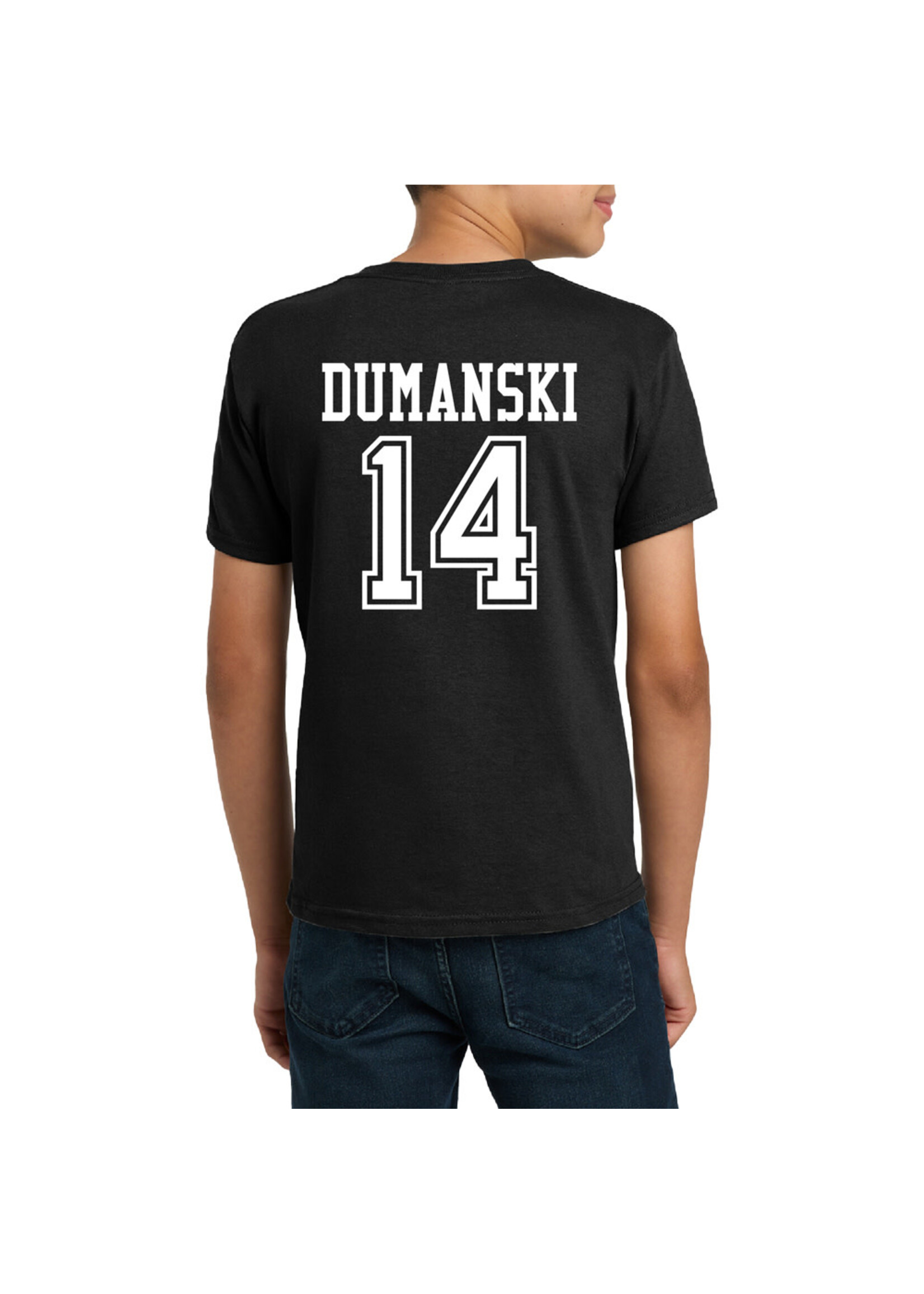 AHUNDYP #14 Bauer Dumanski North Dakota Hockey Sport Youth Tee