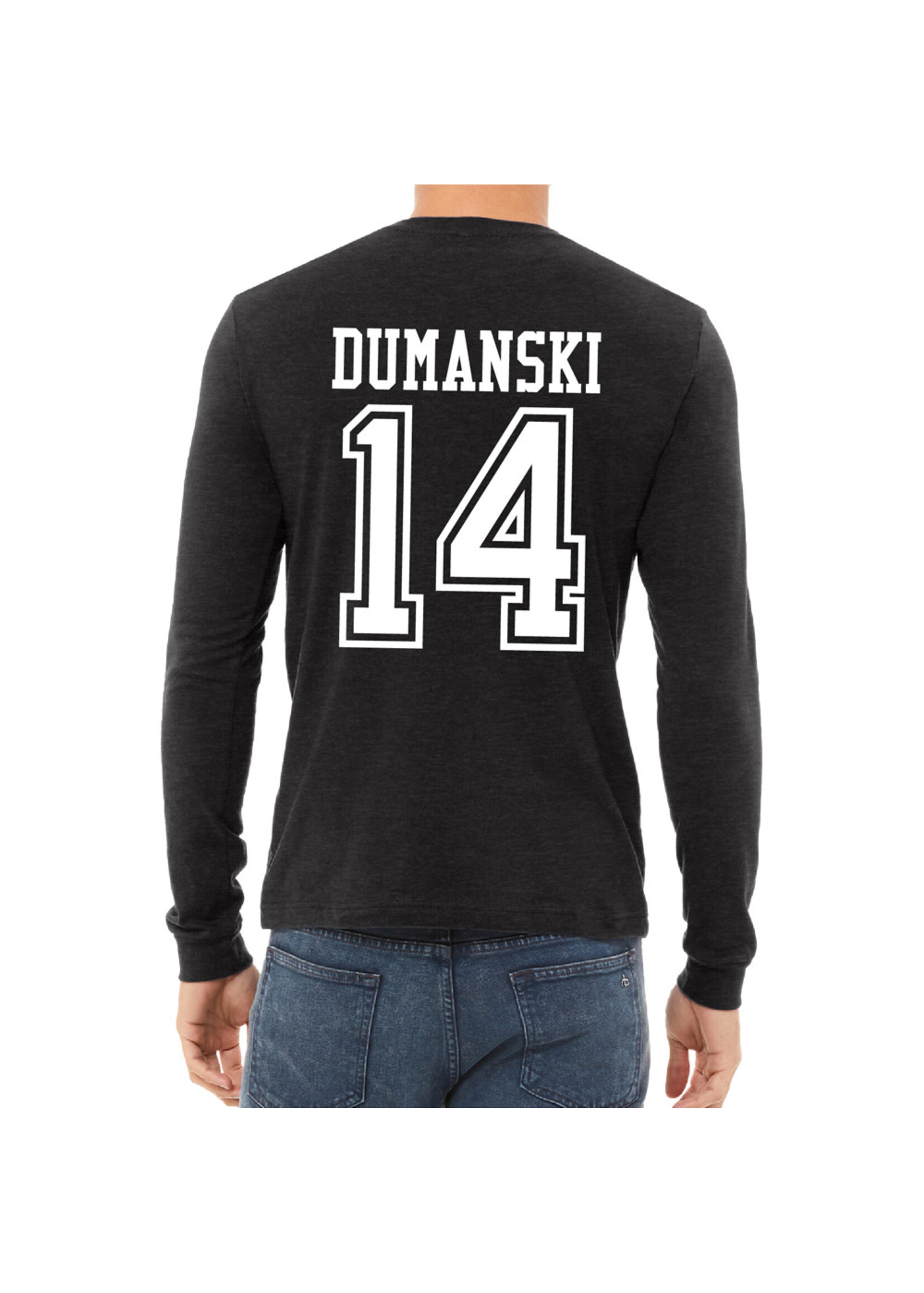 AHUNDYP #14 Bauer Dumanski NODAK Shirzee Adult Long Sleeve