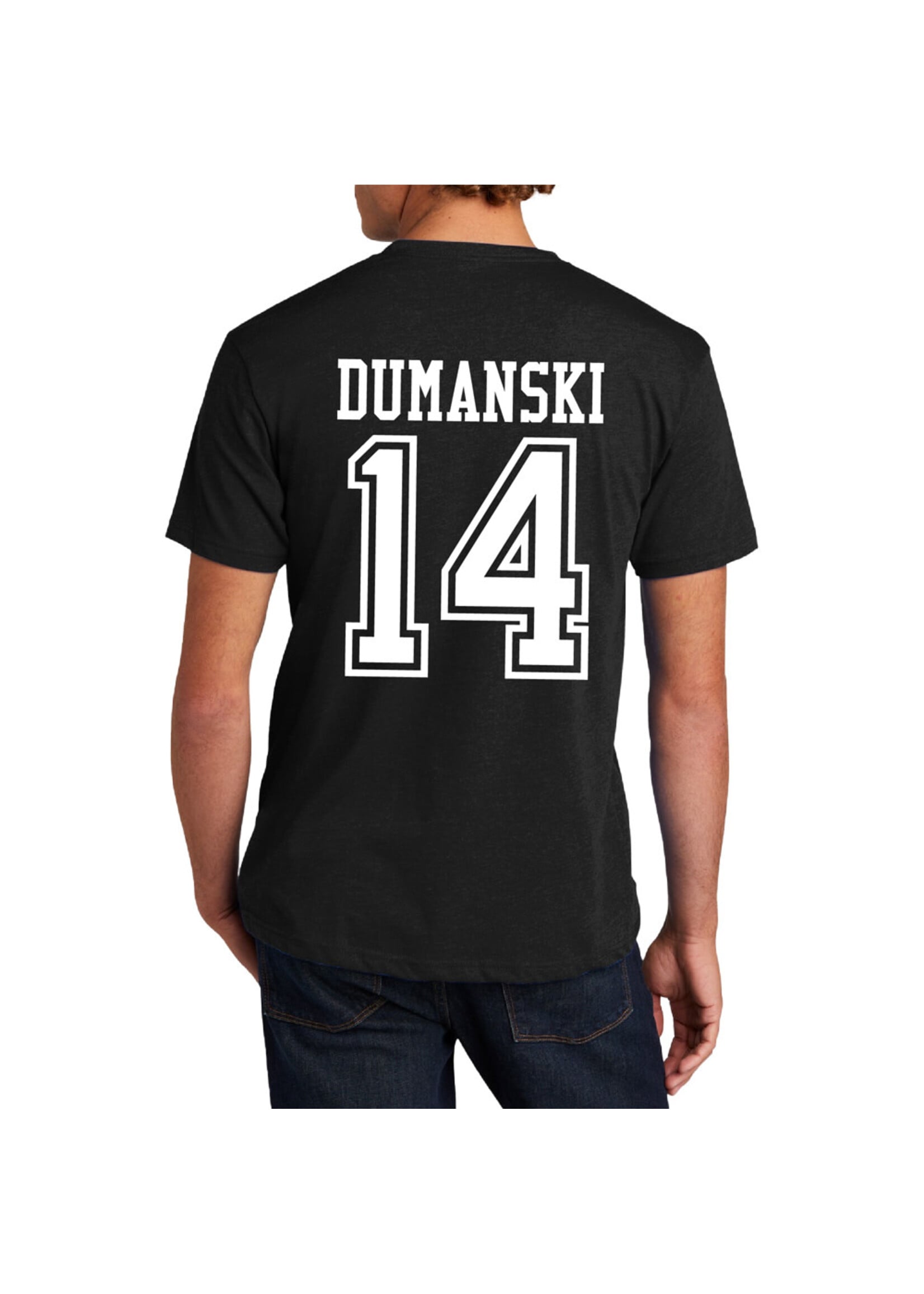 AHUNDYP #14 Bauer Dumanski NODAK Shirsey Adult Tee