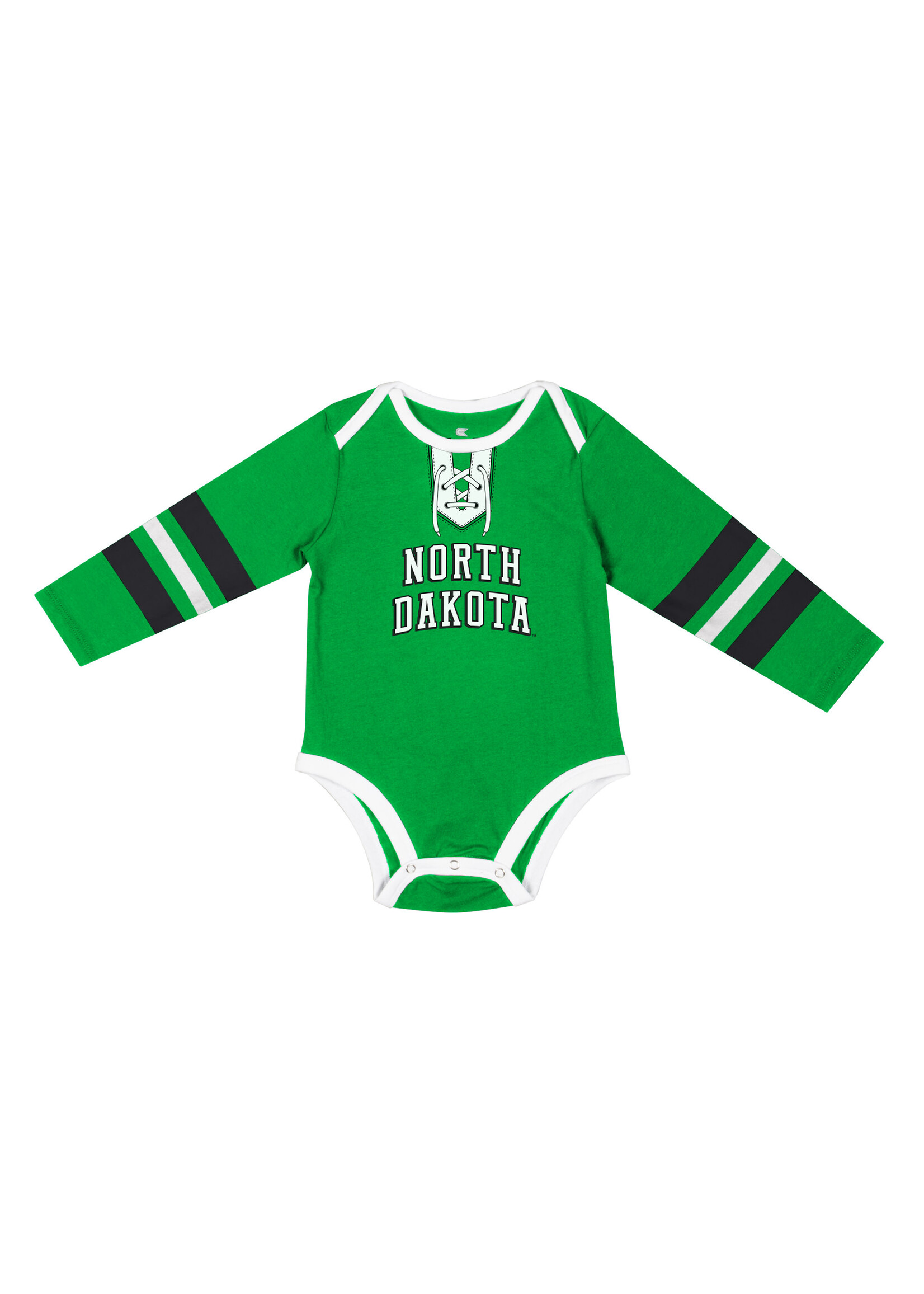 Colosseum Athletics Infant UND Hockey Long Sleeve Onesie