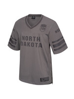 Colosseum Athletics Youth Graphite North Dakota Football Jersey