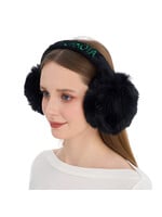 ZooZatZ North Dakota Cozy Crown Ear Muffs - Black