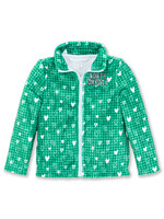 ZooZatZ Toddler North Dakota Plush Love Full Zip Jacket