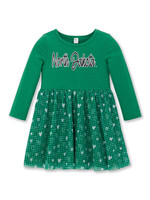 ZooZatZ North Dakota Love Long Sleeve Toddler Dress