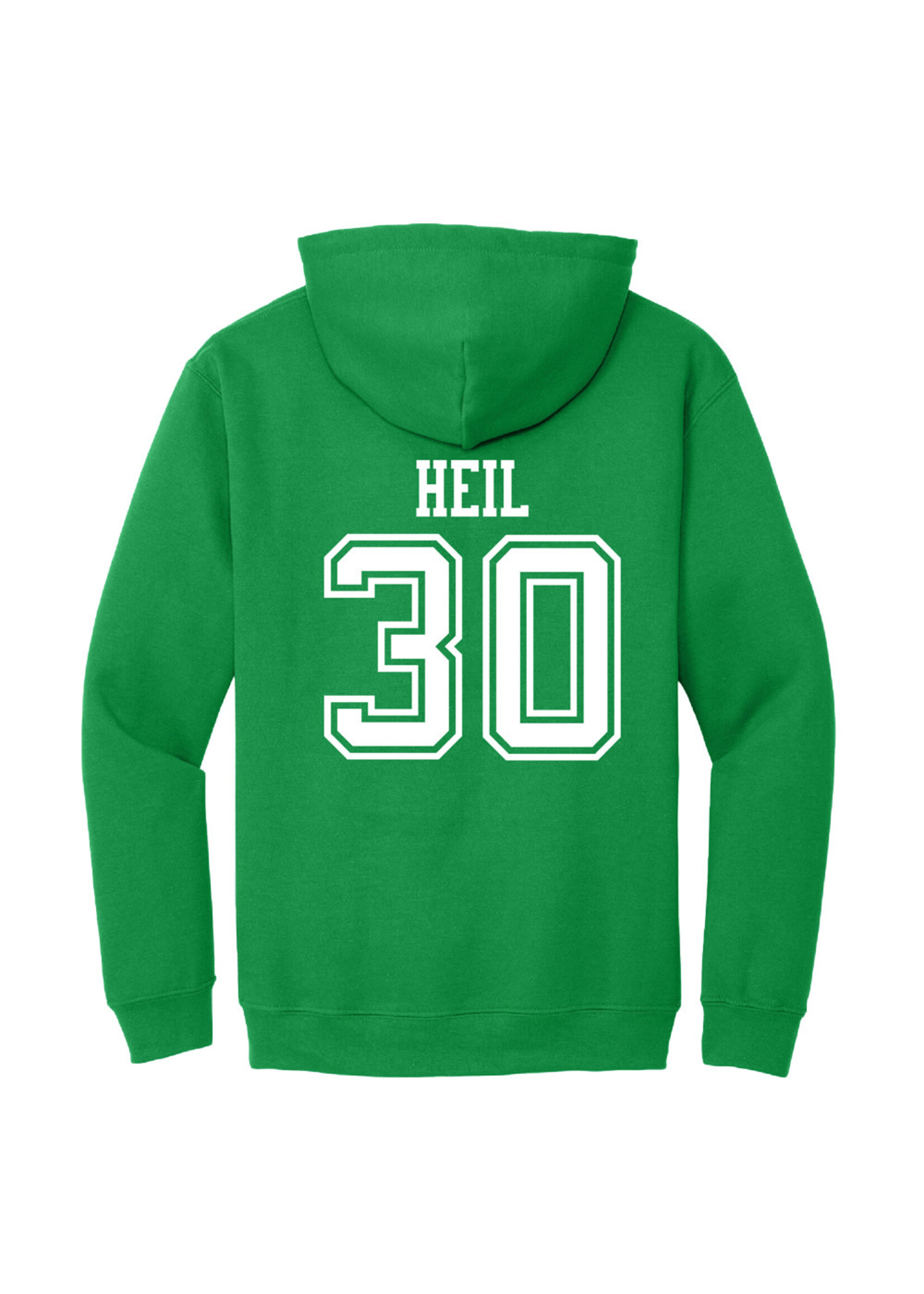 AHUNDYP #30 Caleb Heil NODAK Shirsey Adult Hood