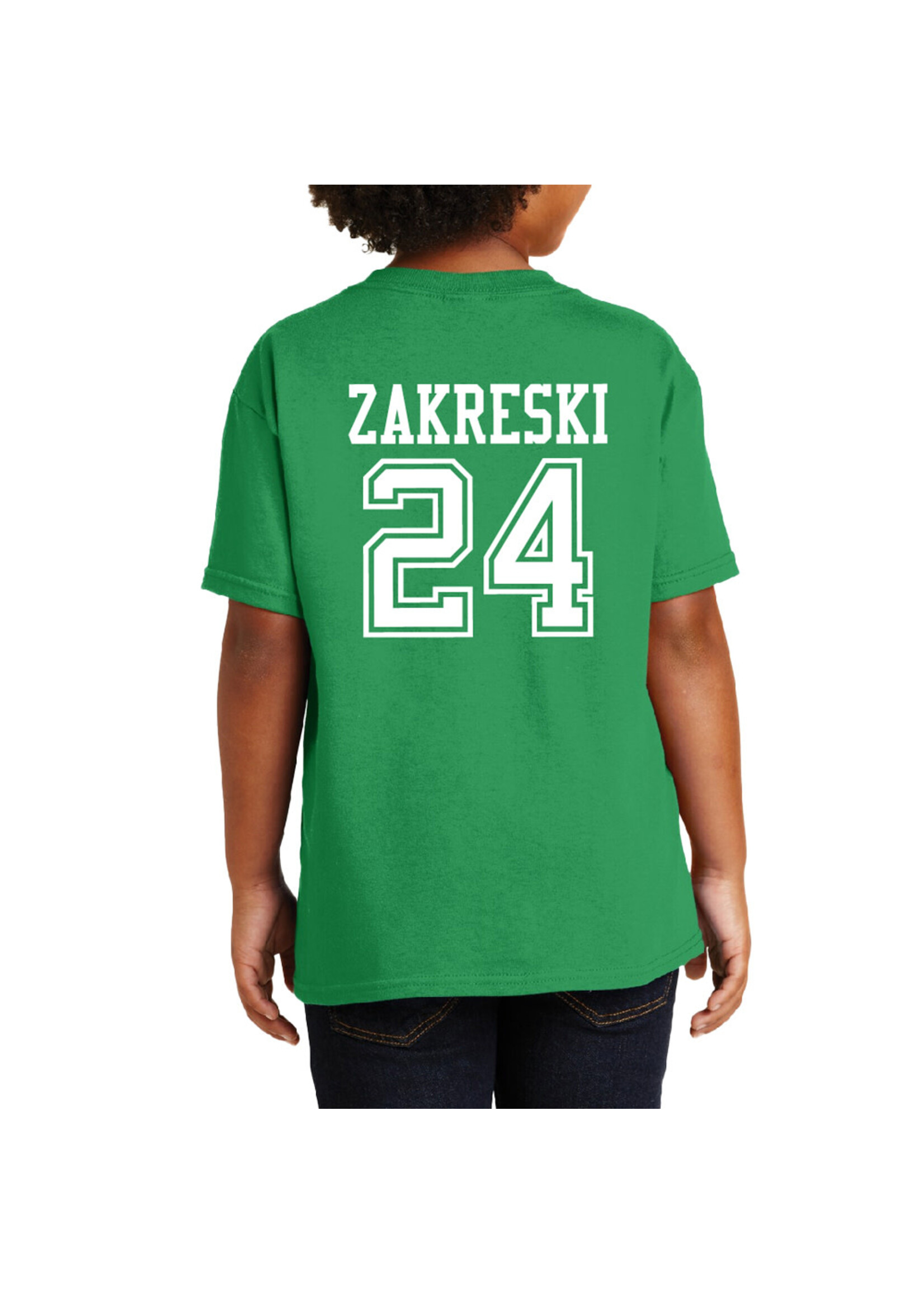AHUNDYP #24 Josh Zakreski NODAK Shirsey Youth Tee