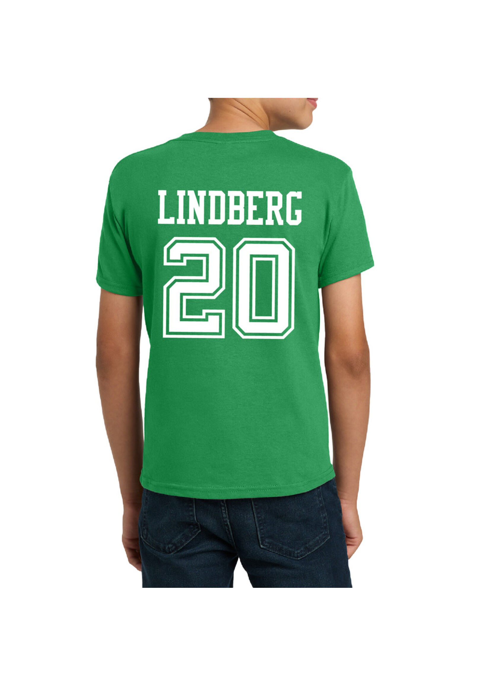 AHUNDYP #20 Gavin Lindberg NODAK Shirsey Youth Tee