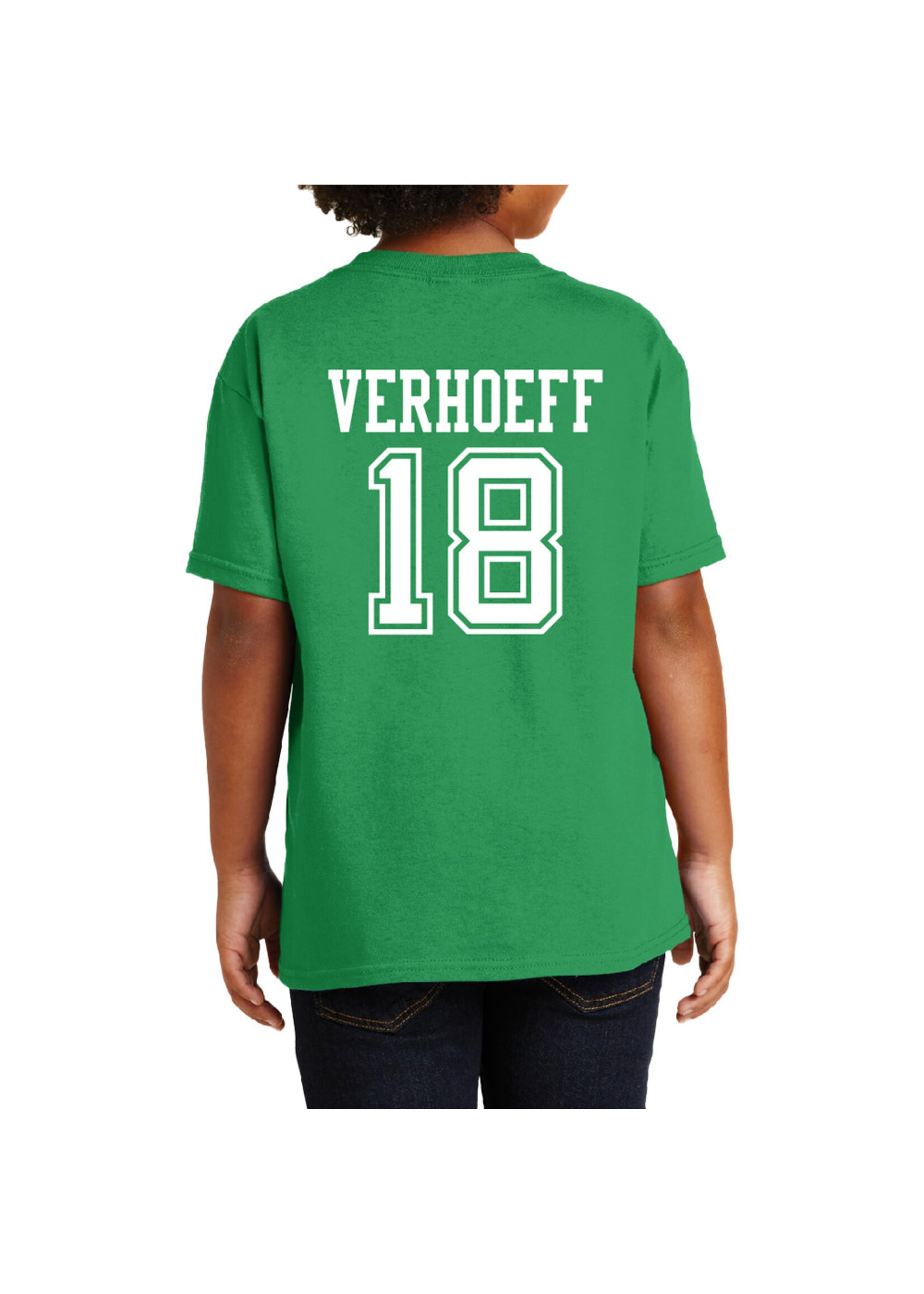 AHUNDYP #18 Keaton Verhoeff NODAK Shirsey Youth Tee