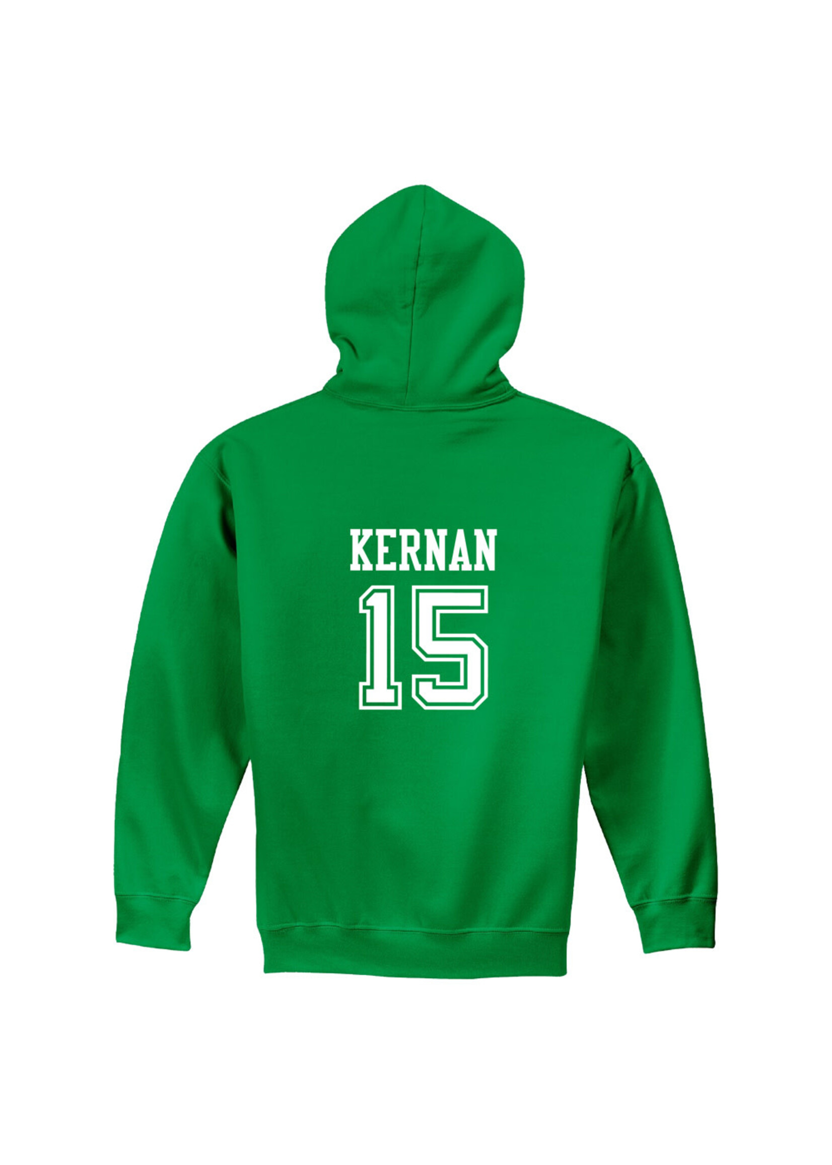 AHUNDYP #15 Jack Kernan NODAK Shirsey Youth Hood