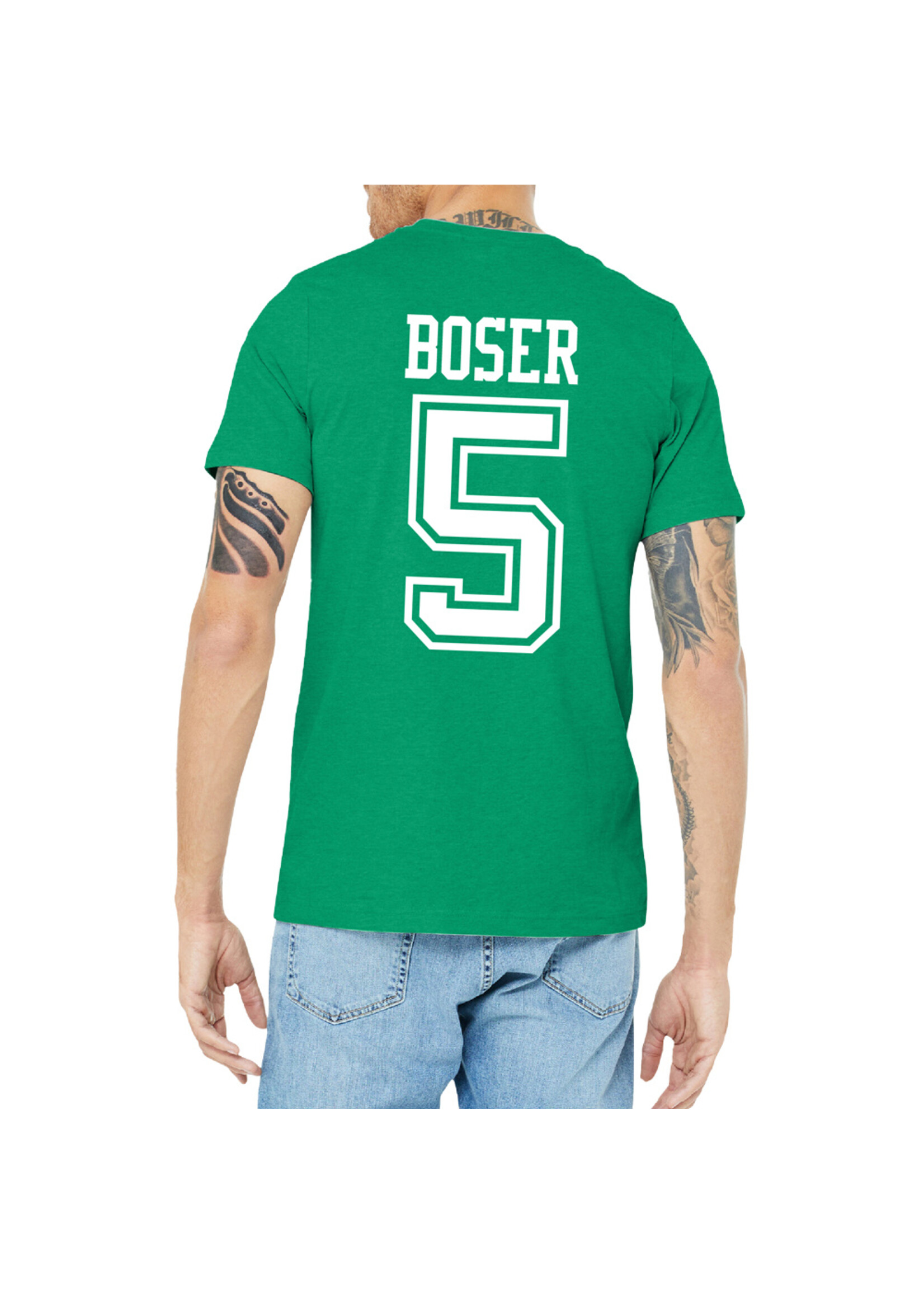 AHUNDYP #5 Brasen Boser NODAK Shirsey Adult Tee
