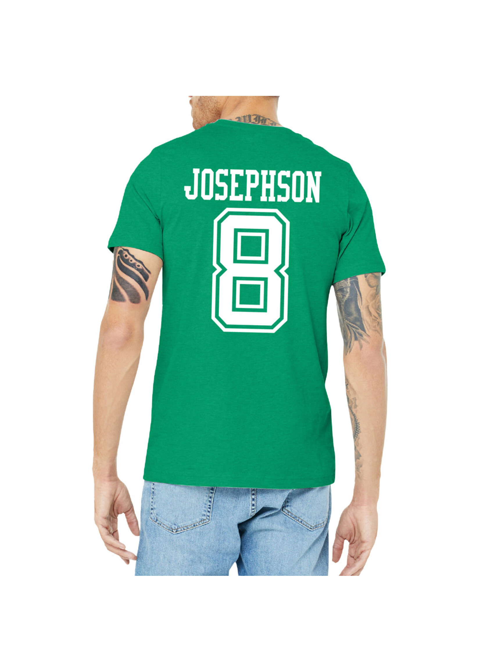 AHUNDYP #8 Ollie Josephson NODAK Shirsey Adult Tee