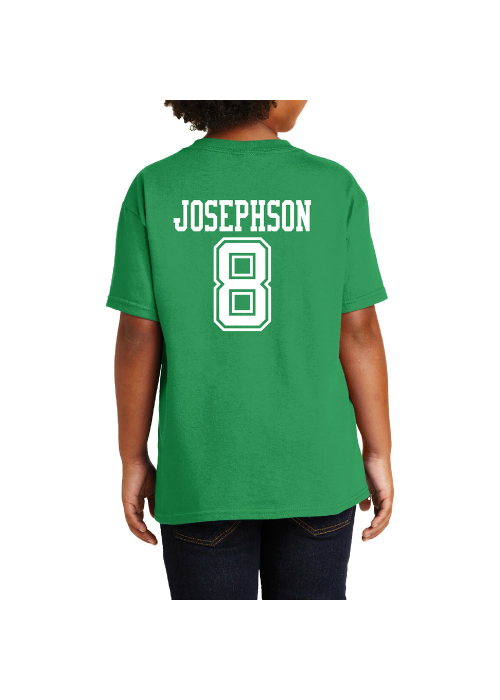 AHUNDYP #8 Ollie Josephson NODAK Shirsey  Youth Tee
