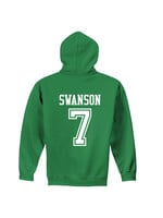 AHUNDYP #7 Mac Swanson NODAK Shirzee Youth Hood