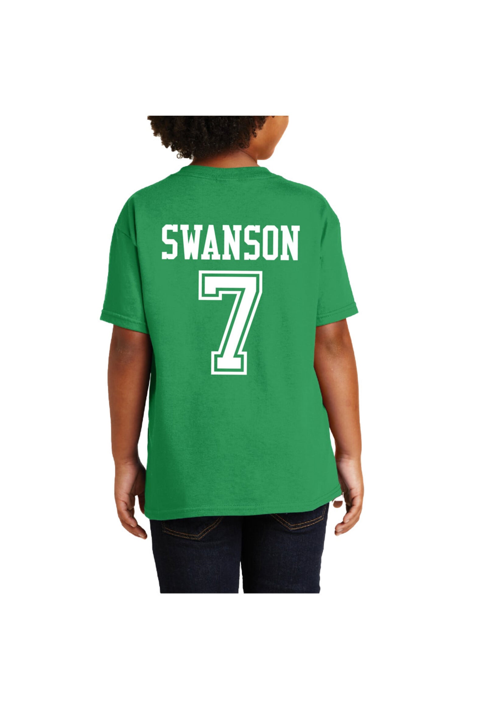 AHUNDYP #7 Mac Swanson NODAK Shizee Youth Tee