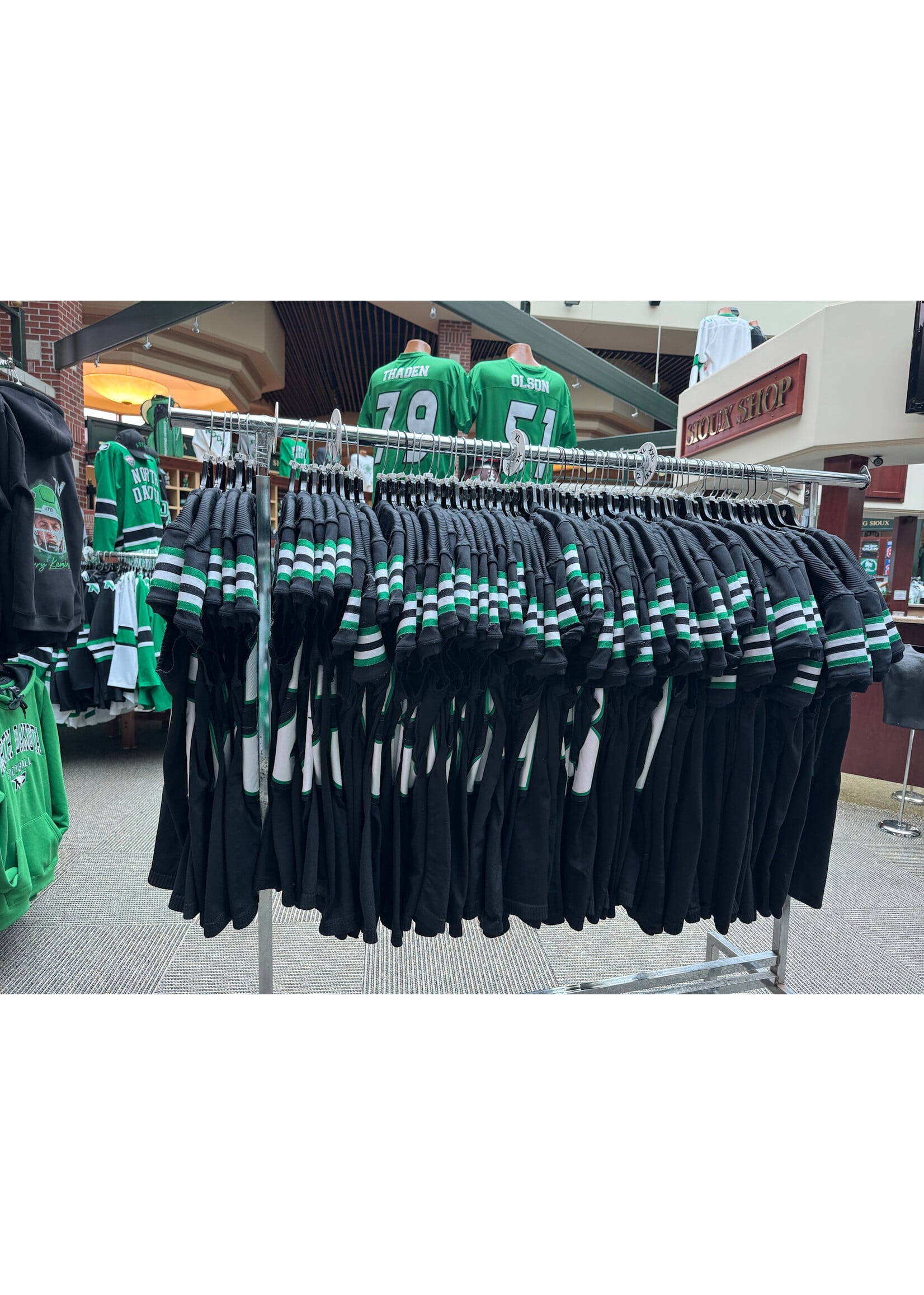 Adidas Game Issued UND Football Jersey
