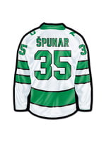Wincraft Jan Špunar #35 UND Hockey Jersey Wood Sign