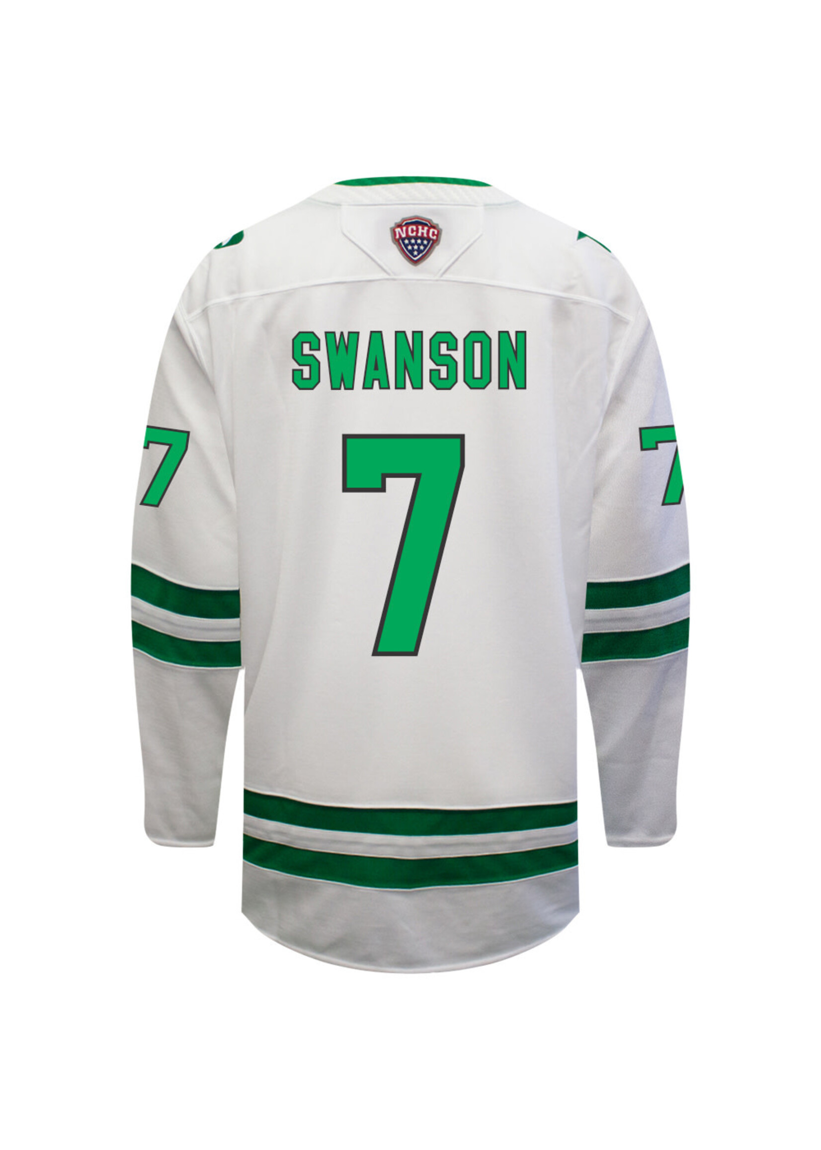 CCM Hockey #7 Mac Swanson CCM Authentic Game Jersey