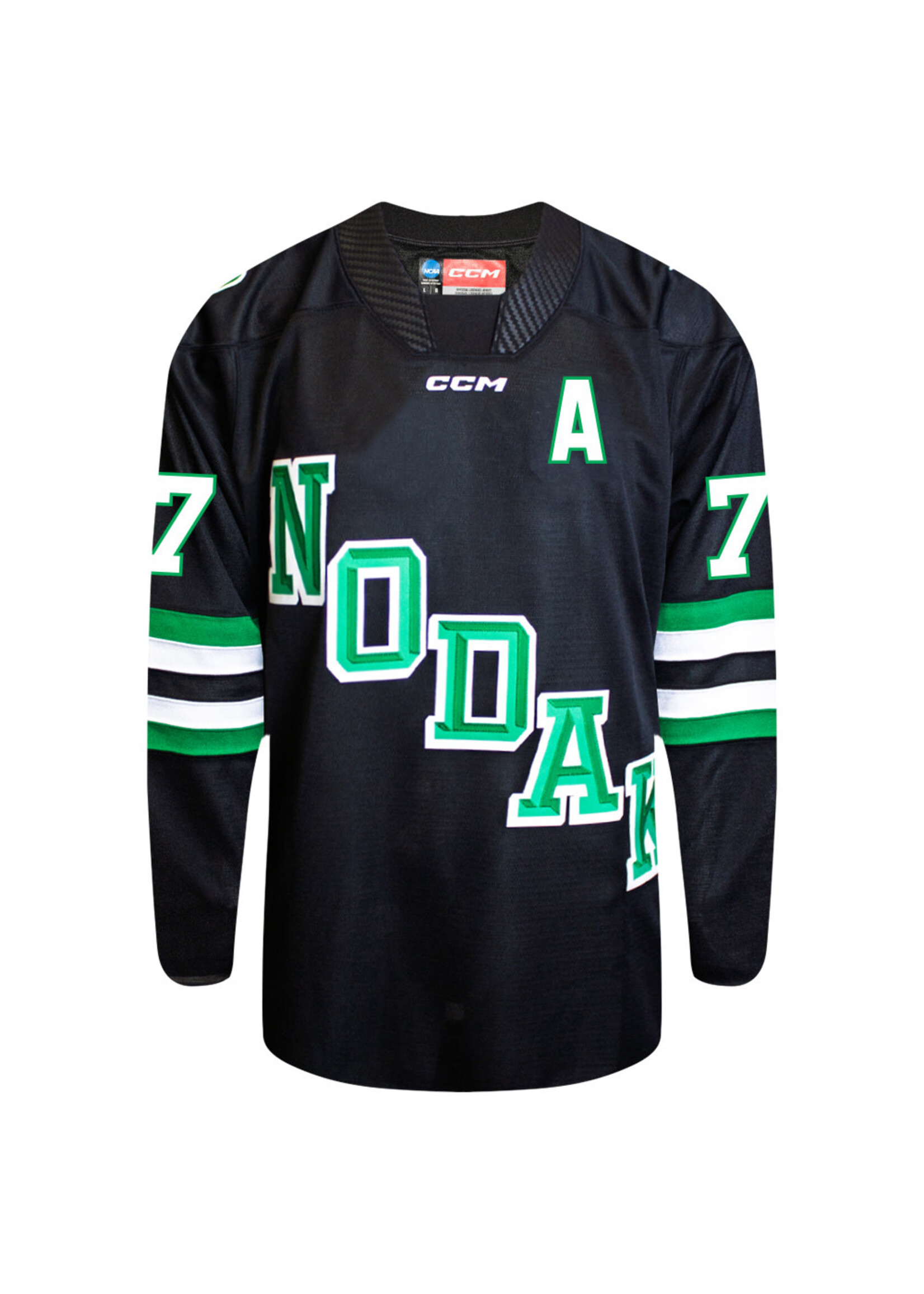 CCM Hockey #7 Mac Swanson CCM Authentic Game Jersey