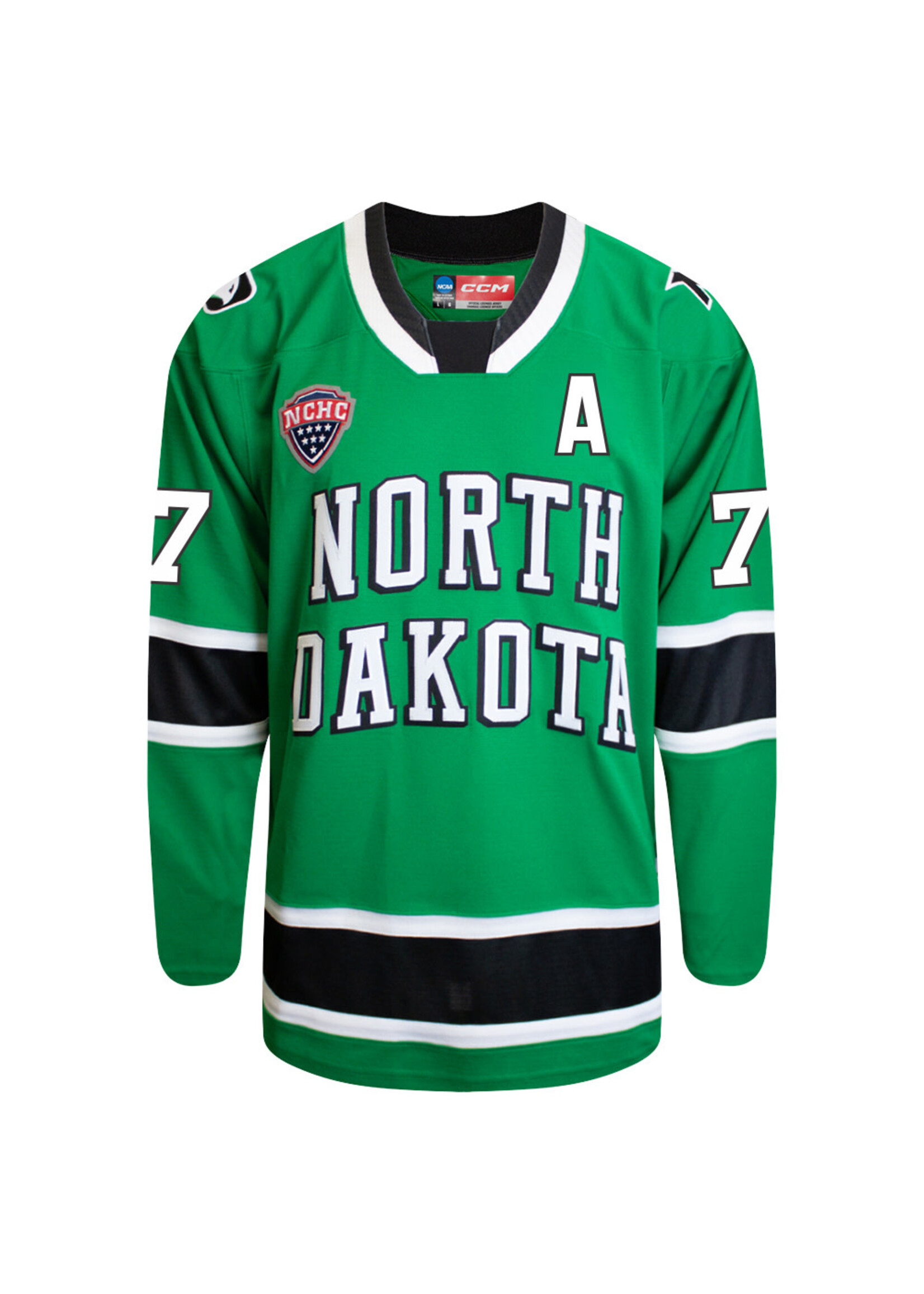 CCM Hockey #7 Mac Swanson CCM Authentic Game Jersey