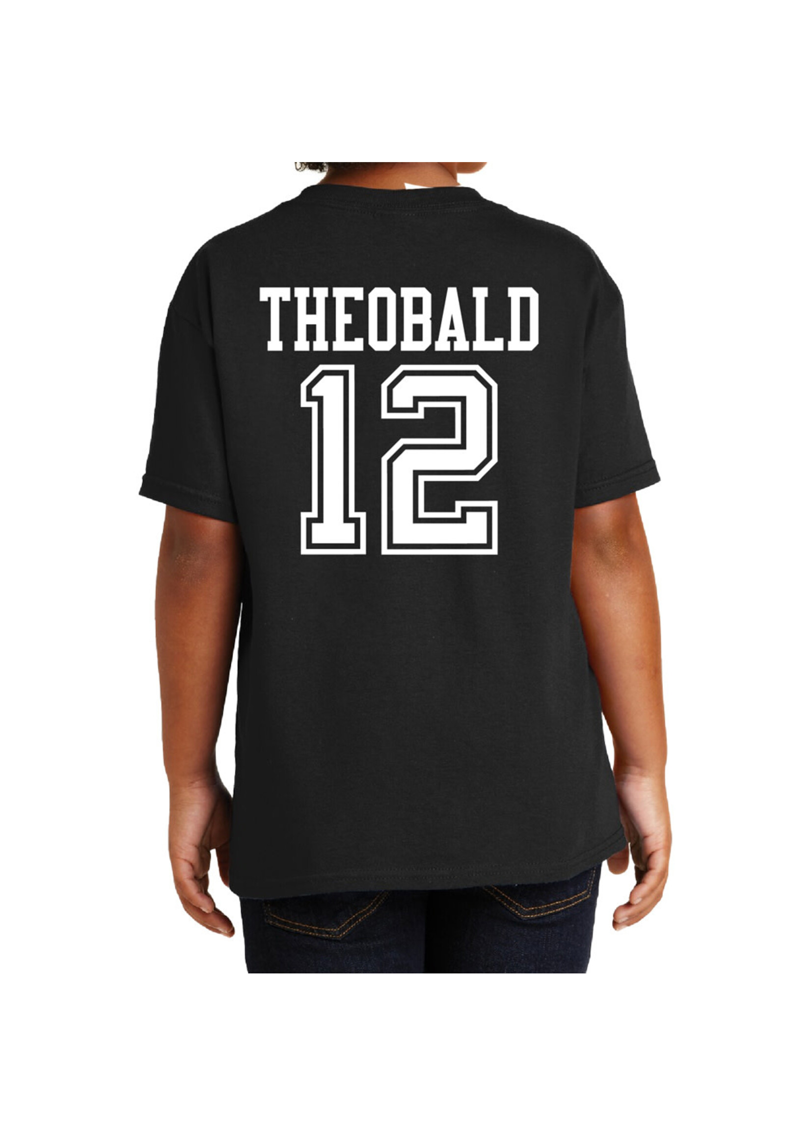AHUNDYP #12 Henry Theobald North Dakota Football Sport Youth Tee