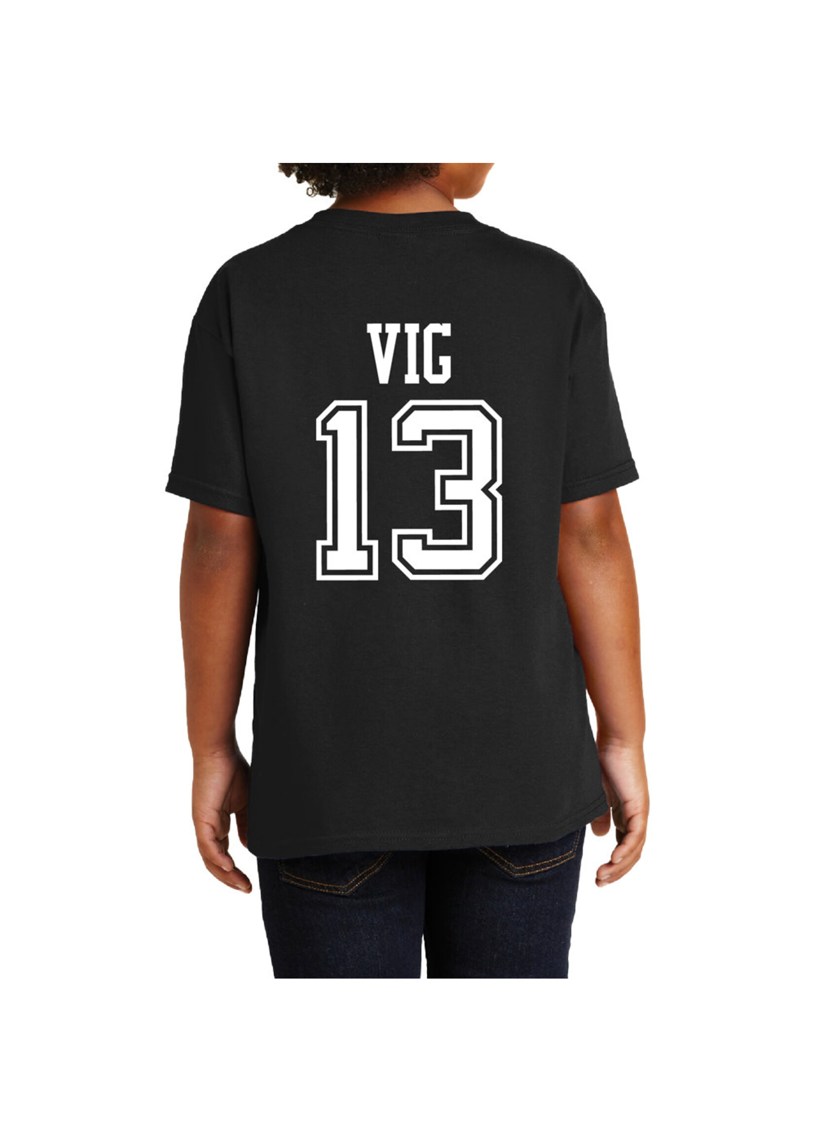 AHUNDYP Kaden Vig #13 North Dakota Football Sport Youth Tee