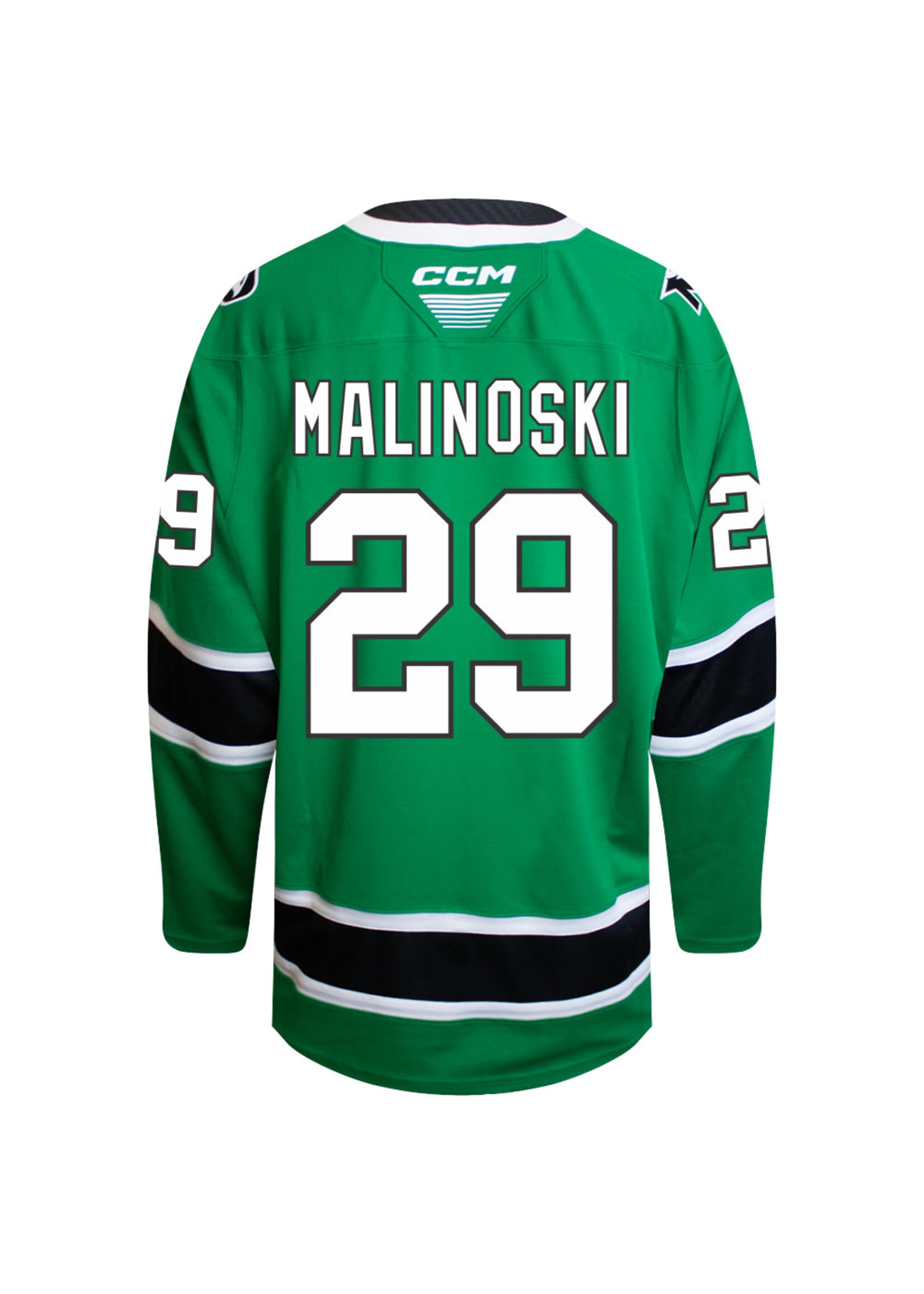 CCM Hockey Hudson Malinoski #29 CCM Authentic Game Jersey
