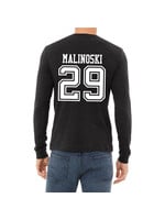 AHUNDYP Hudson Malinoski #29 ND Hockey Sport Adult Long Sleeve