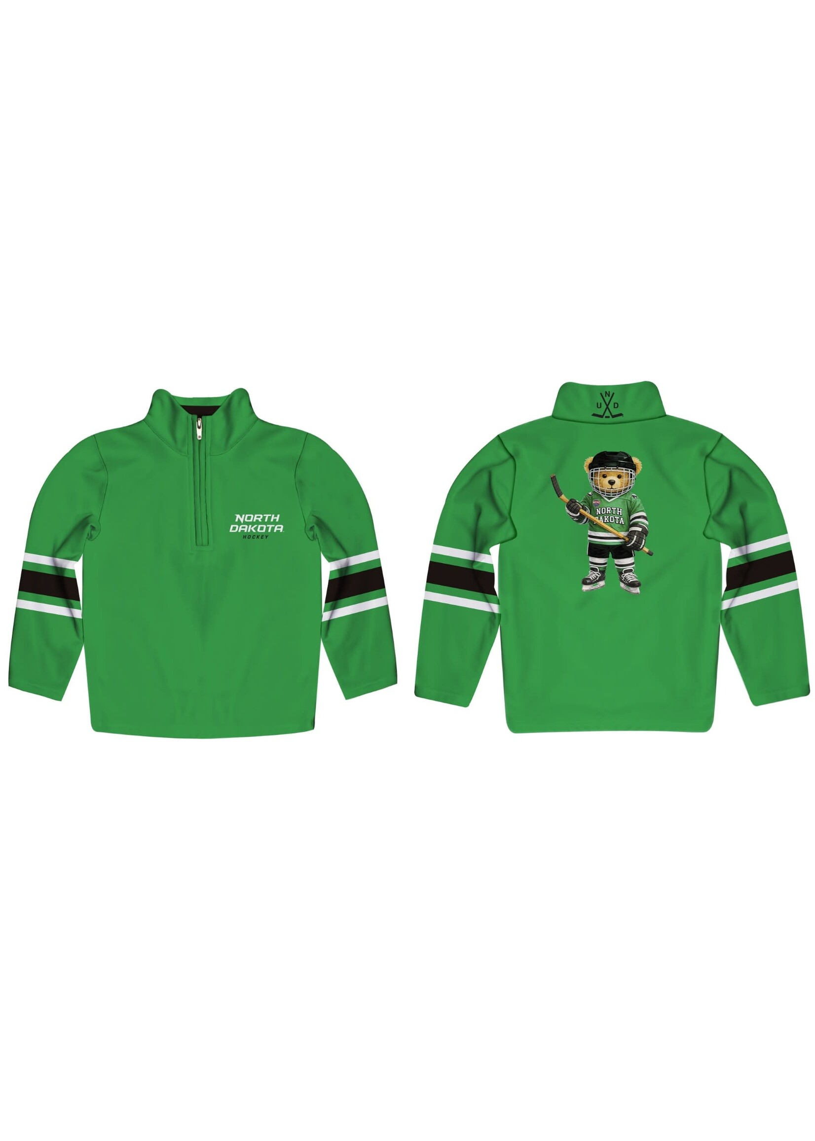 UND Hockey Teddy Q-Zip
