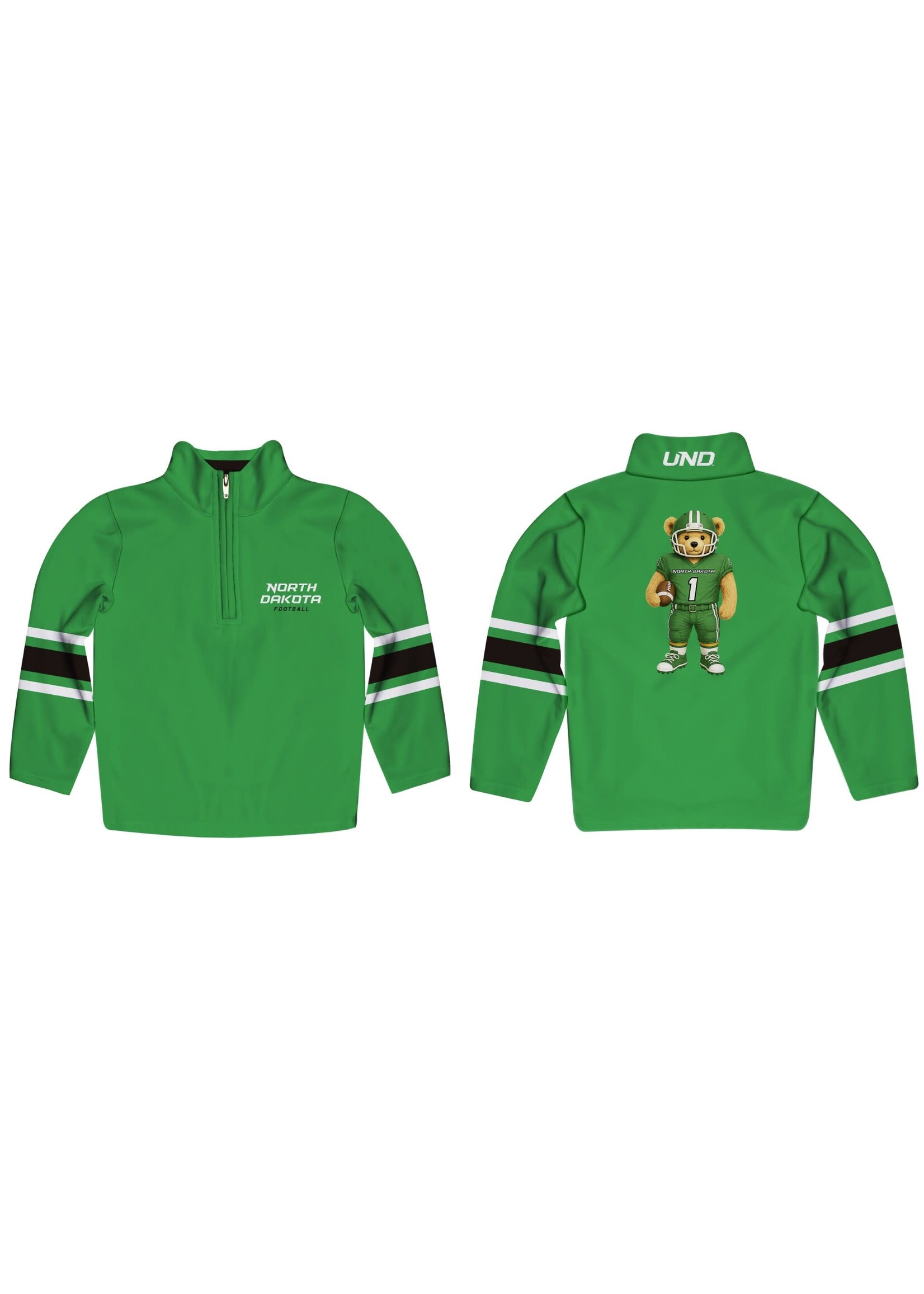 UND Football Teddy Q-Zip