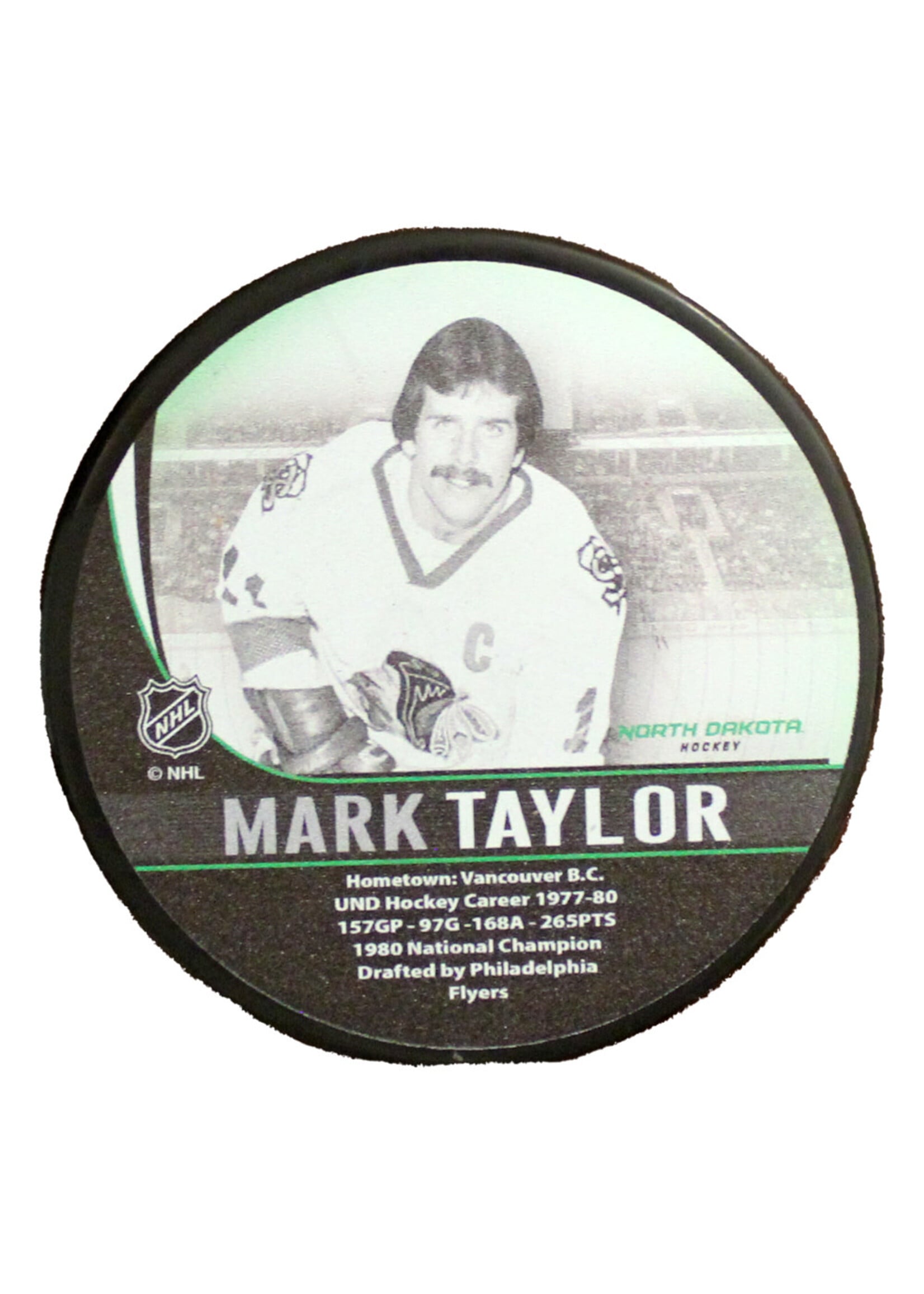 Wincraft UND Alumni Mark Taylor Puck