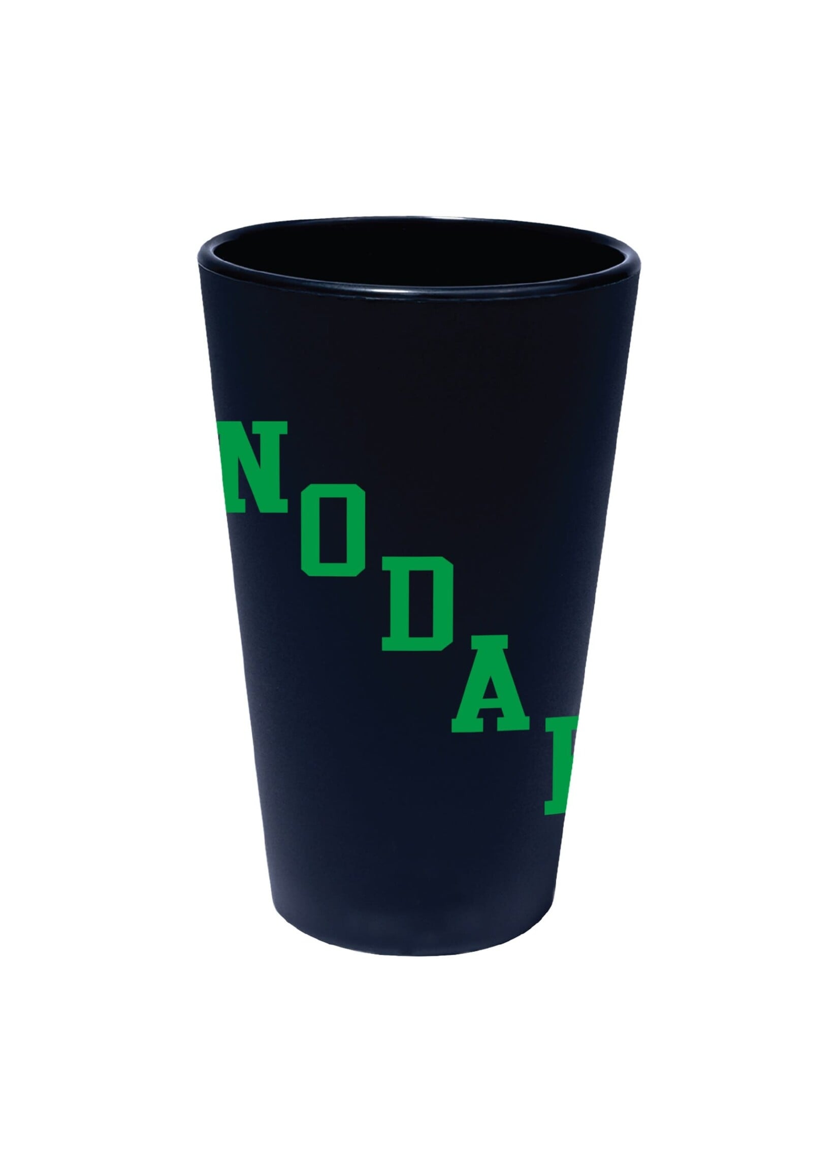 Wincraft NODAK Black Silicone Pint Glass