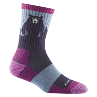 DARN TOUGH VERMONT Women's Bear Town Micro Crew Lightweight Hiking Sock