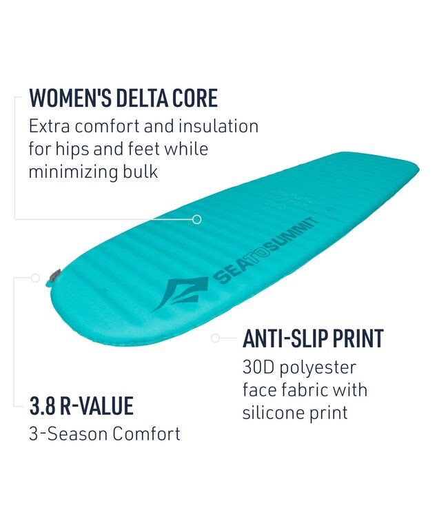 Women's Comfort Light Self-Inflating Sleeping Mat - Regular