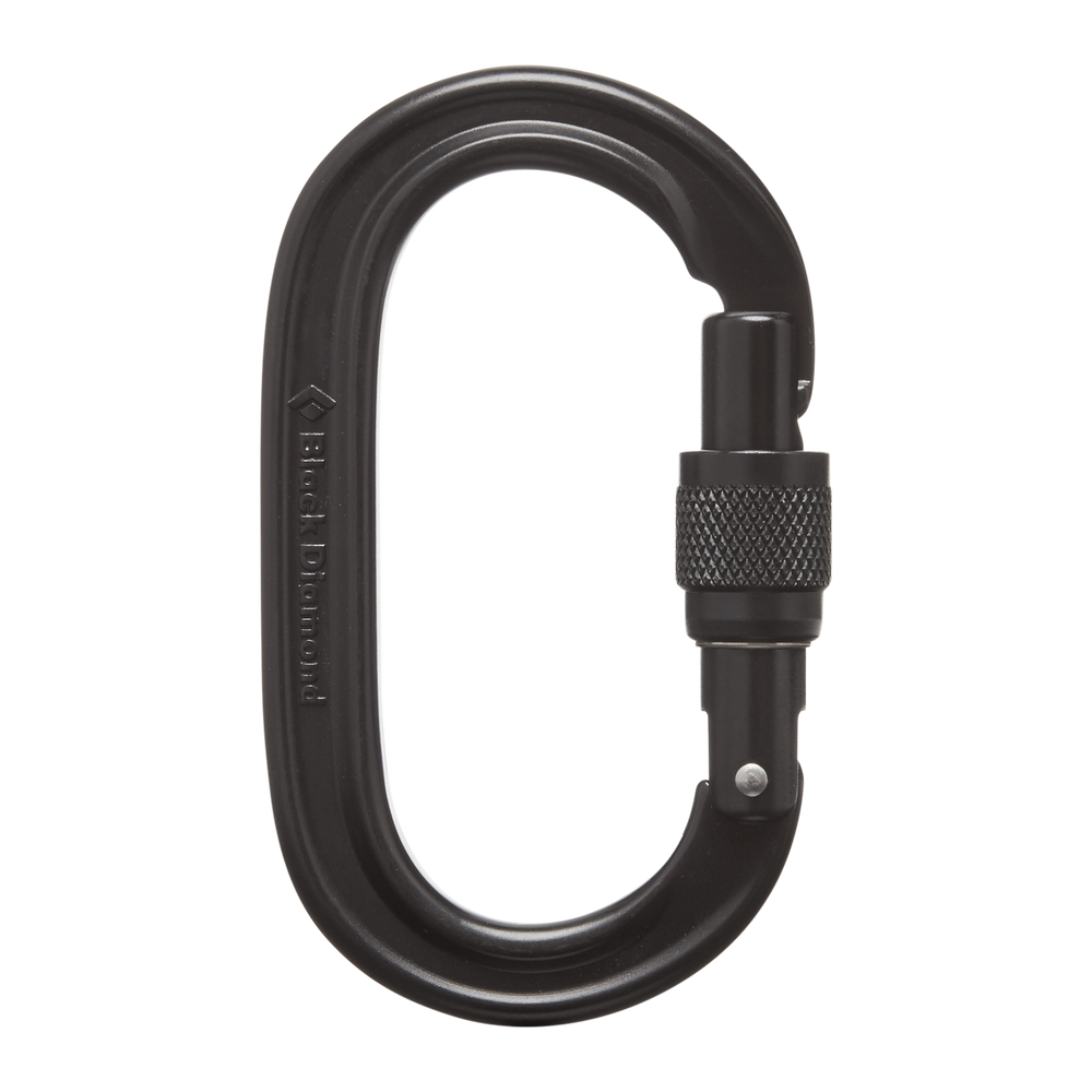 Black Diamond OVAL KEYLOCK SCREWGATE CARABINER / Active