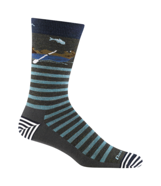 DARN TOUGH VERMONT Men's Animal Haus Crew Lightweight